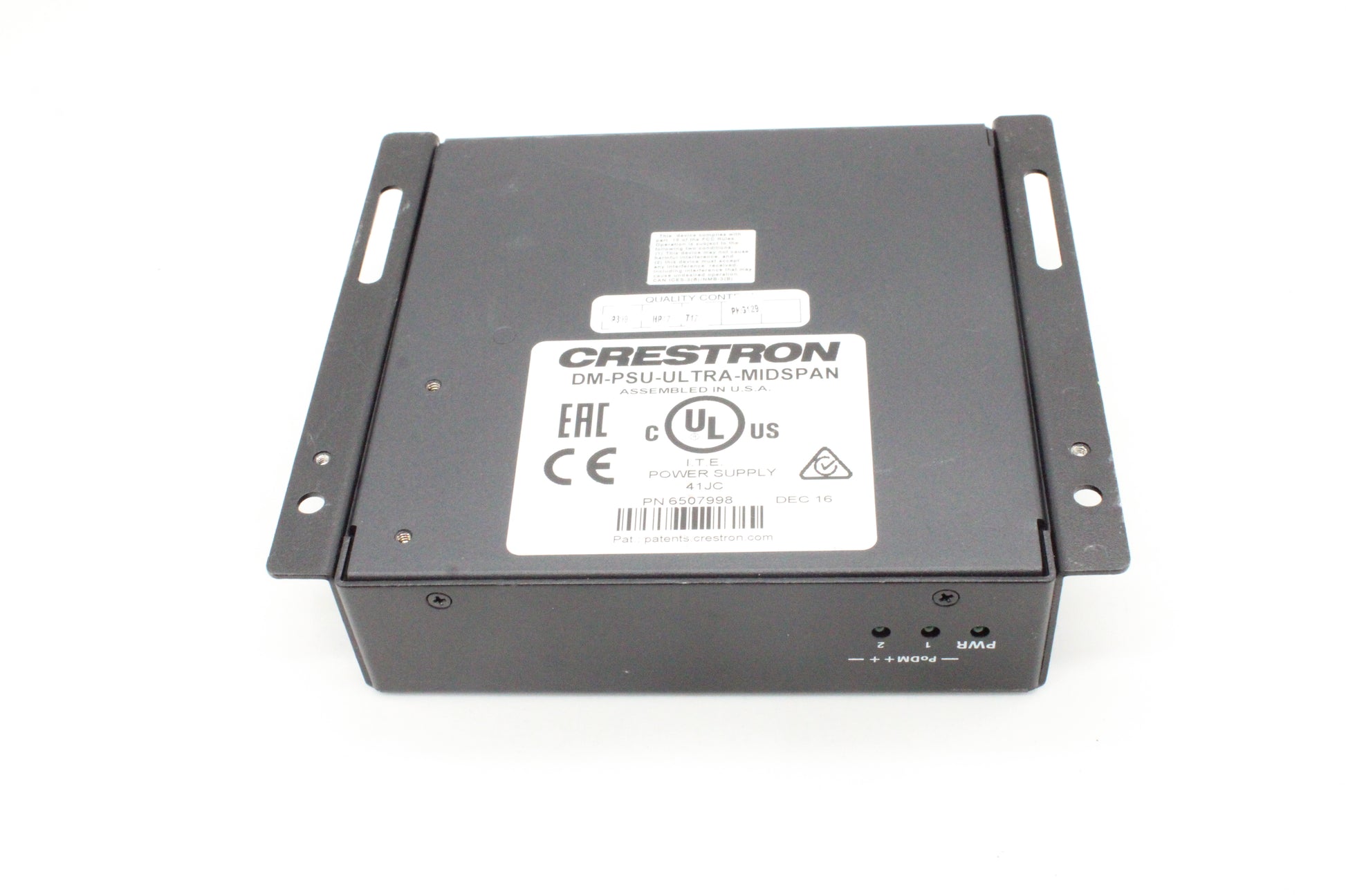 Crestron DM-PSU-ULTRA-MIDSPAN Midspan Power Injector 6507998 – NTC Tech