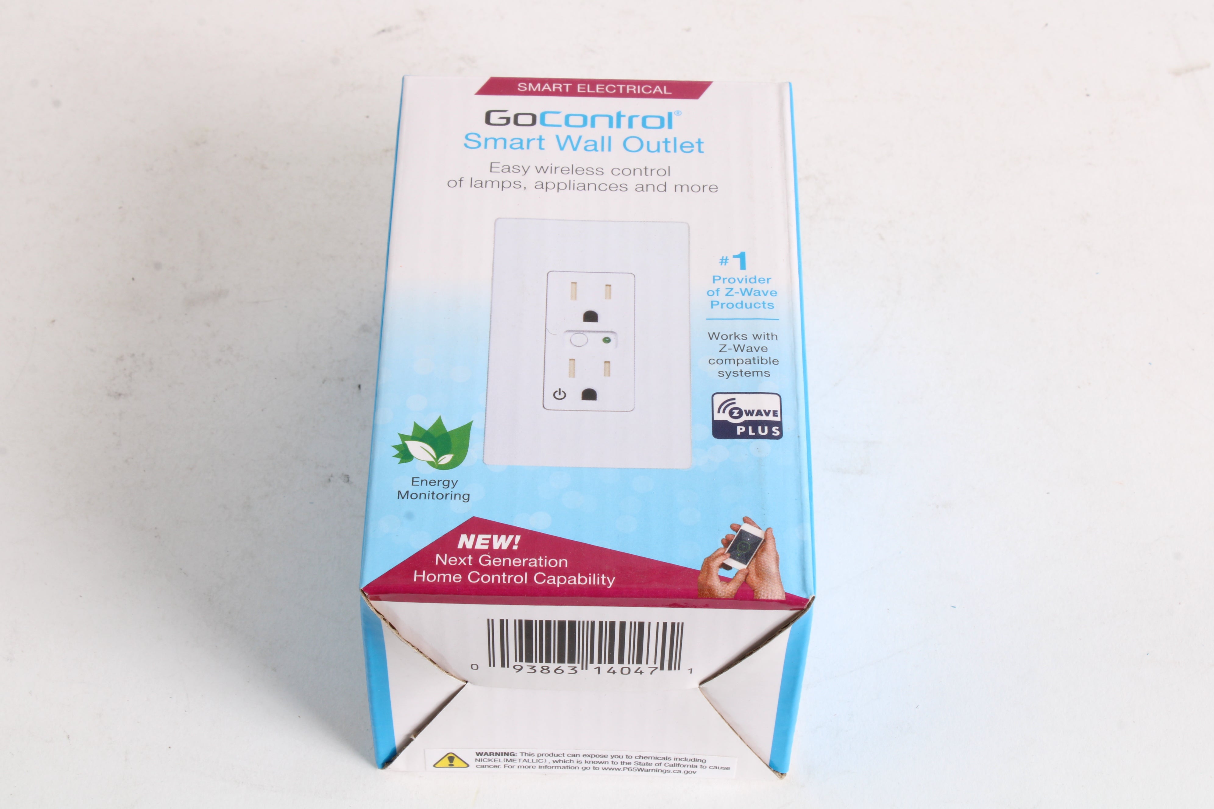 GoControl W015EMZ5-1 Smart Wall Outlet 093863140471 - NEW – NTC Tech