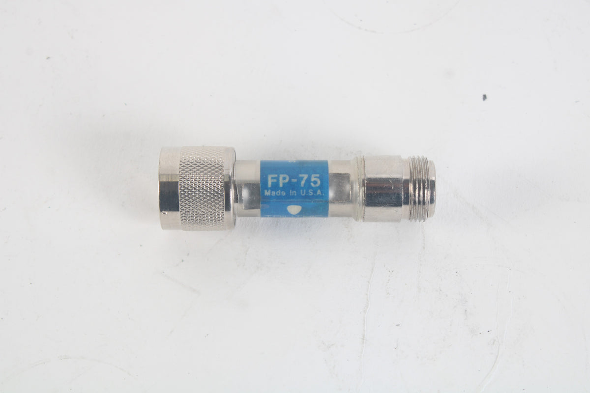 Fp75 Audio Visual Trilithic FP-75 30MHz 6.0dB, 1GHz 6.2dB Coaxial RF Attenuator – NTC Tech