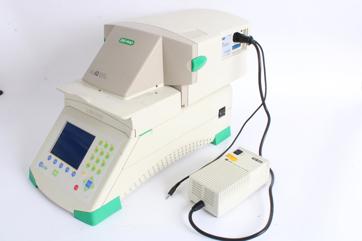 Bio Rad iCycler Thermal Cycler 582BR W/ BioRad Power Supply Optical Mo ...
