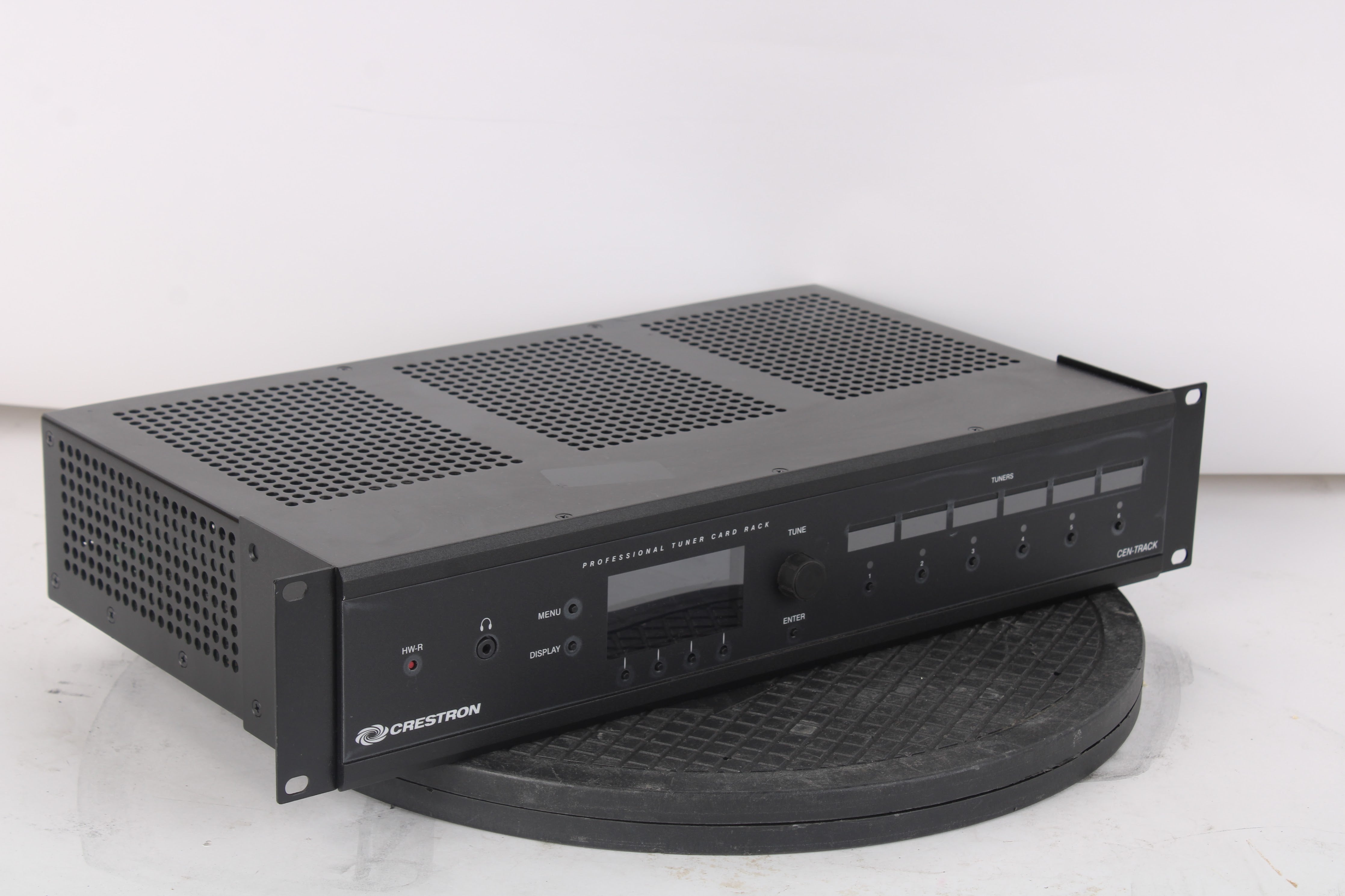 Crestron CEN-TRACK 3-Slot Tuner Rack W/ 1x ATC-AMFMXM & 1x ATC-AUDIONE ...