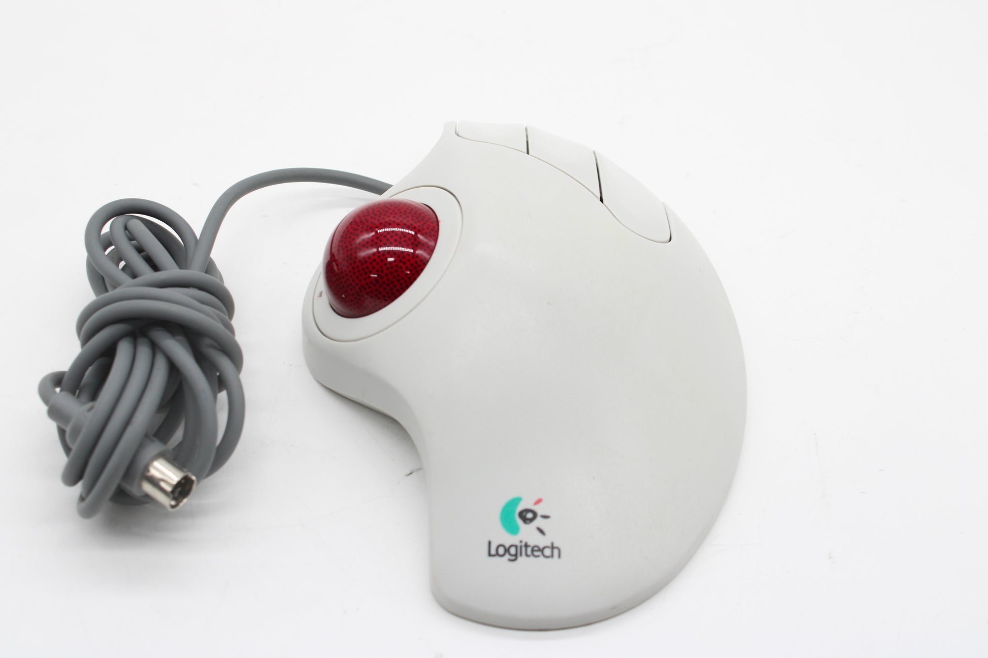 Logitech T-CH11 Trackball TrackMan Marble 3 Button PS/2 Mouse – NTC Tech