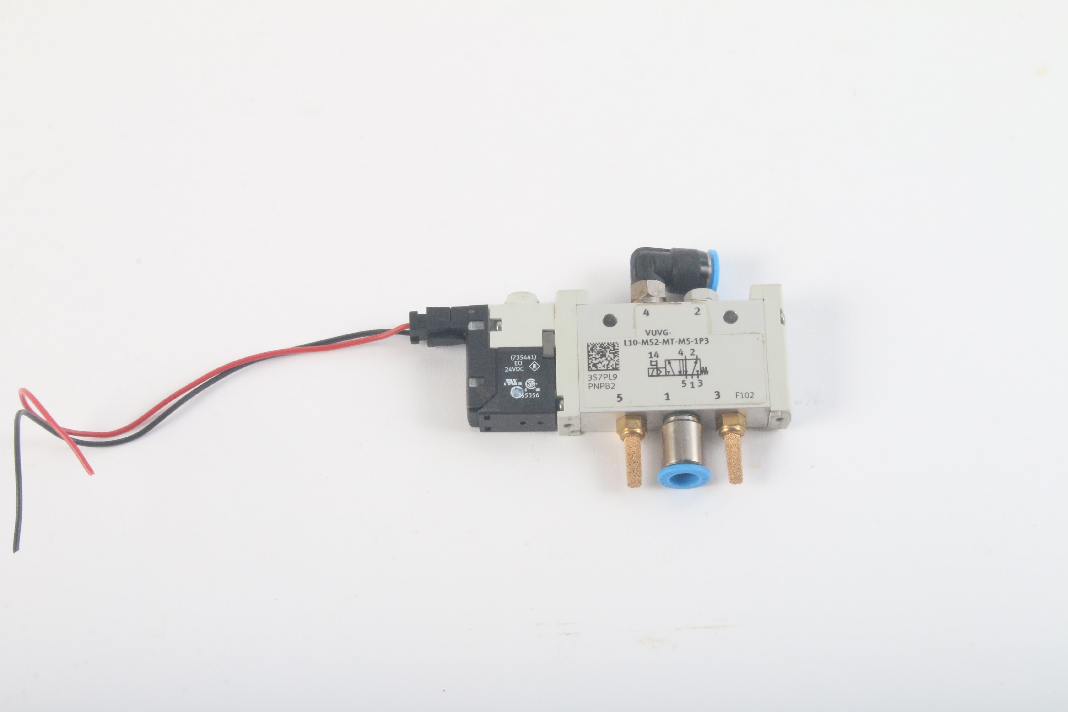 Festo VUVG-L10-M52-MT-M5-1P3 Solenoid Valve 5/2-Way, Monostable – NTC Tech