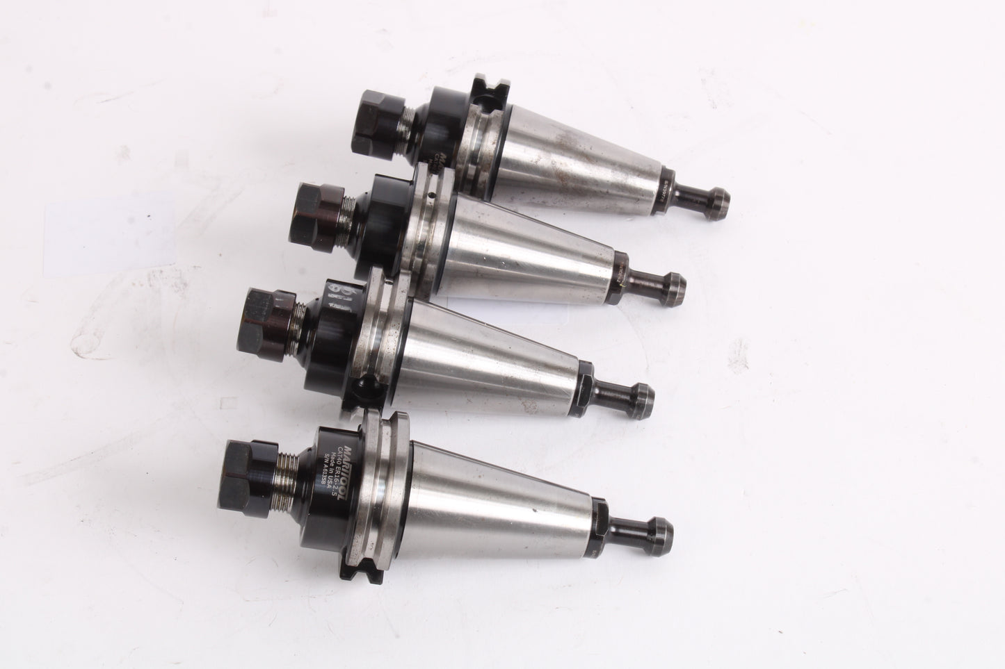 Maritool CAT40-ER16-2.5 Mini Nut Collet Chuck Tool Holder Lot of 4 ...