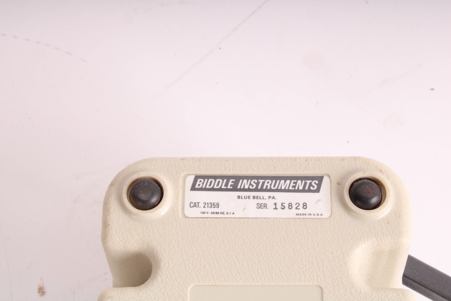 Biddle Instruments Logo Biddle Instruments 21359 Major Megger Insulation Tester With Case – NTC ...
