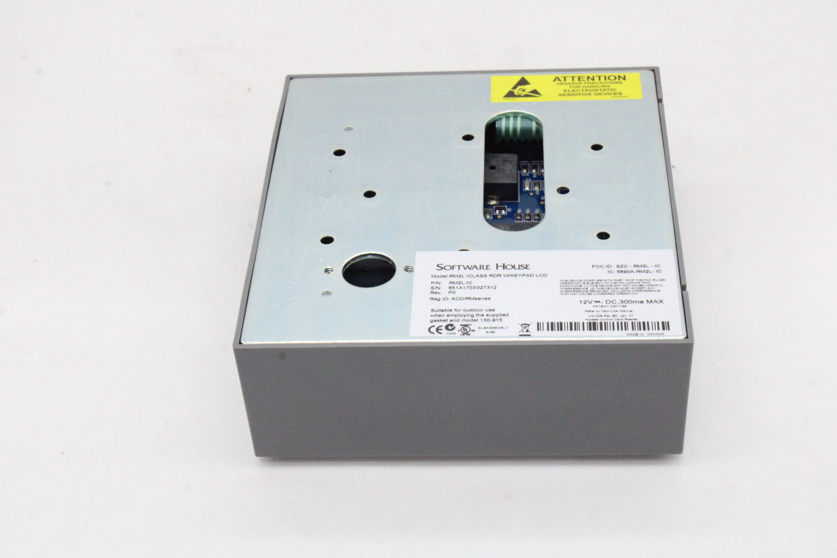 Softwarehouse Rm2l Software House RM2L-IC iClass RDR RM2L W/ Keypad LCD - New Open Box ...