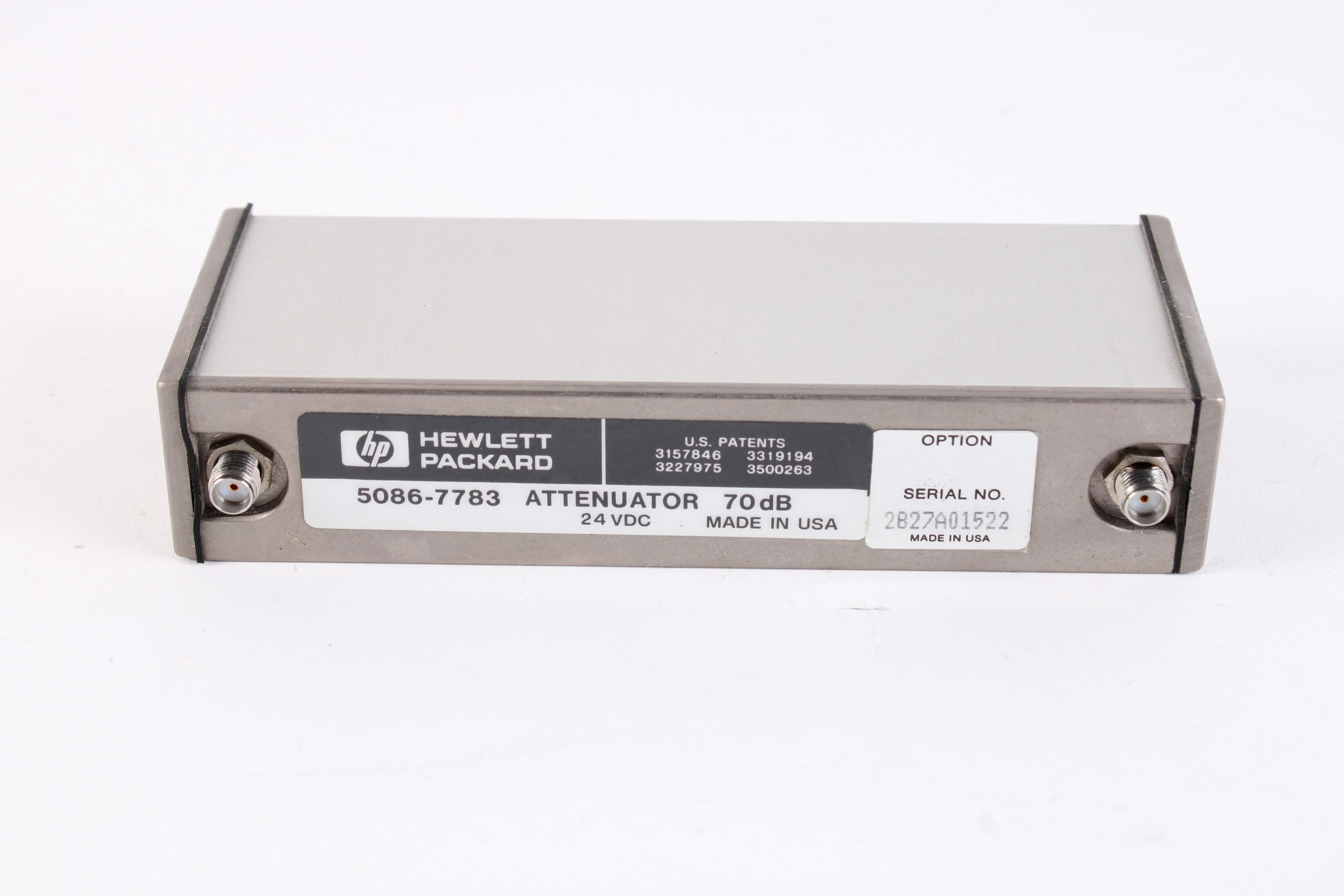 HP Hewlett Packard / Agilent / Keysight 5086-7783 Attenuator 70dB 24VD ...