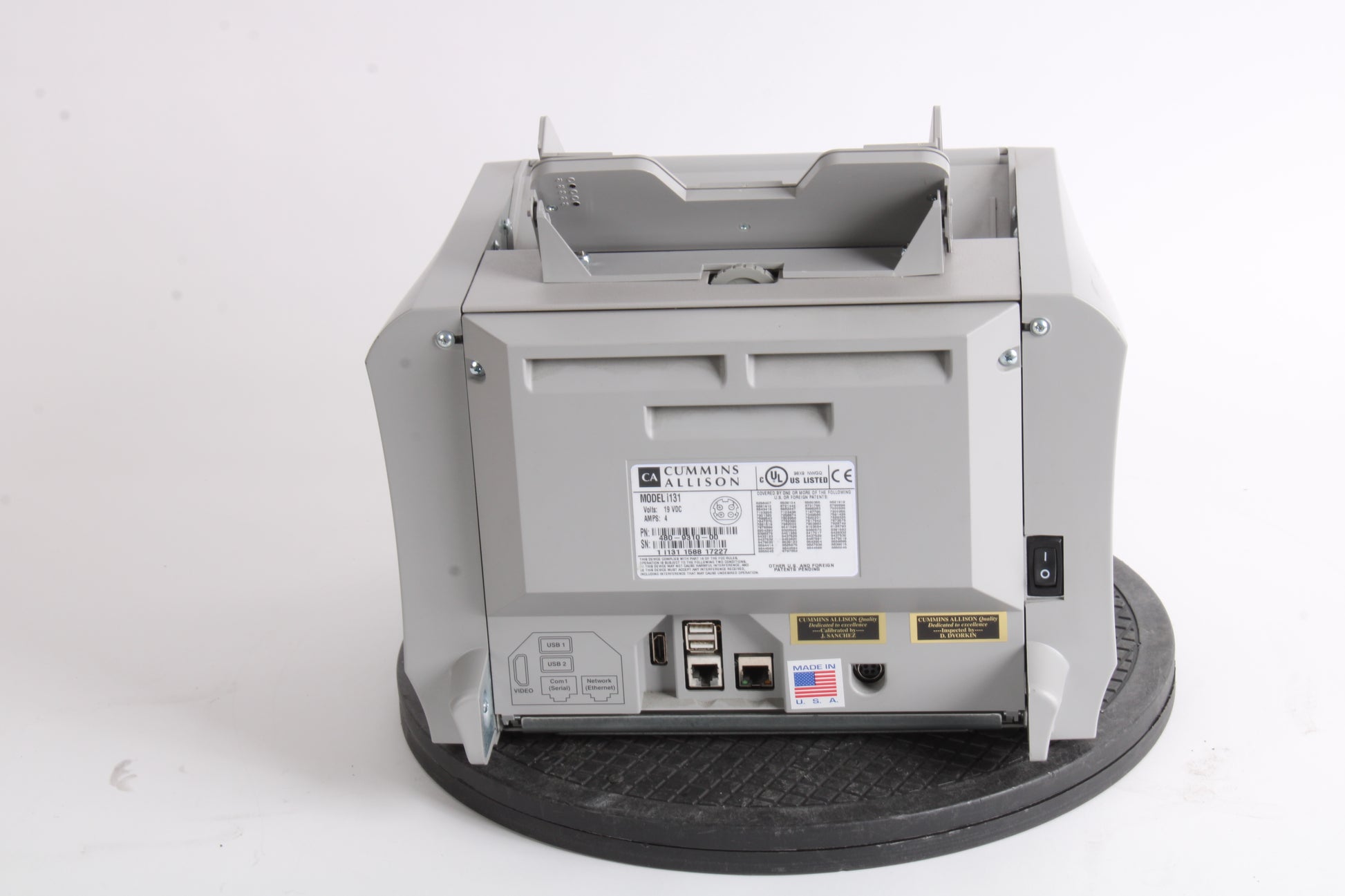 Cummins Allison i131 JetScan IFX i100 Automated Currency Counter No Po ...