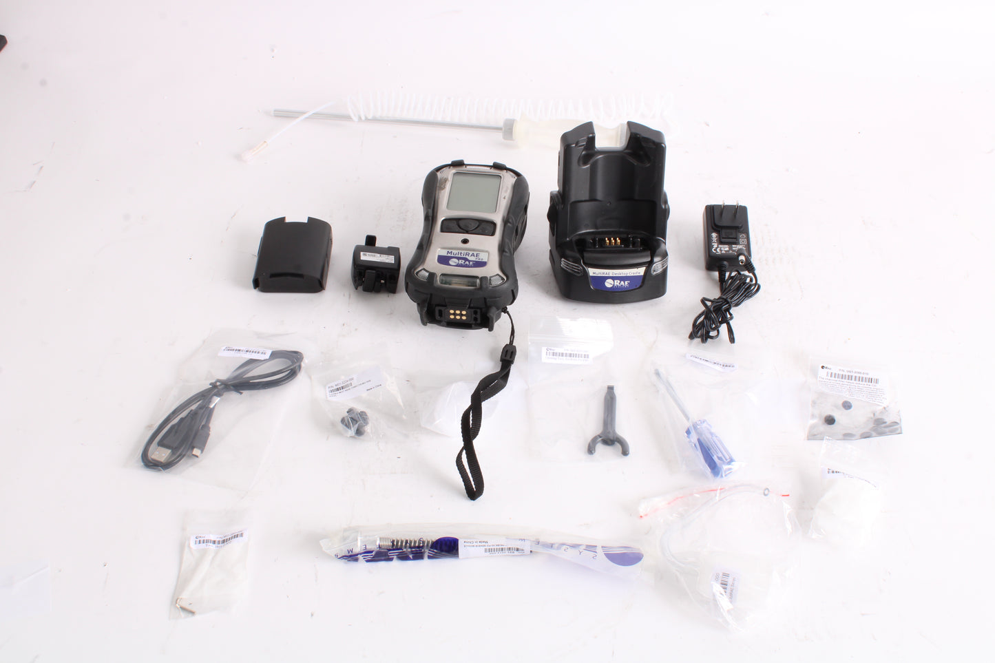 Rae PGM6248 MultiRAE Pro Sensors OXY CO VOC LEL H2S Gamma W/ Probe & A