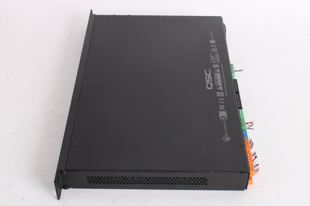 Qsys 110f Rear QSC Q-SYS Core 110f USB/ Flex Channels I/O Audio Signal Processor – NTC ...