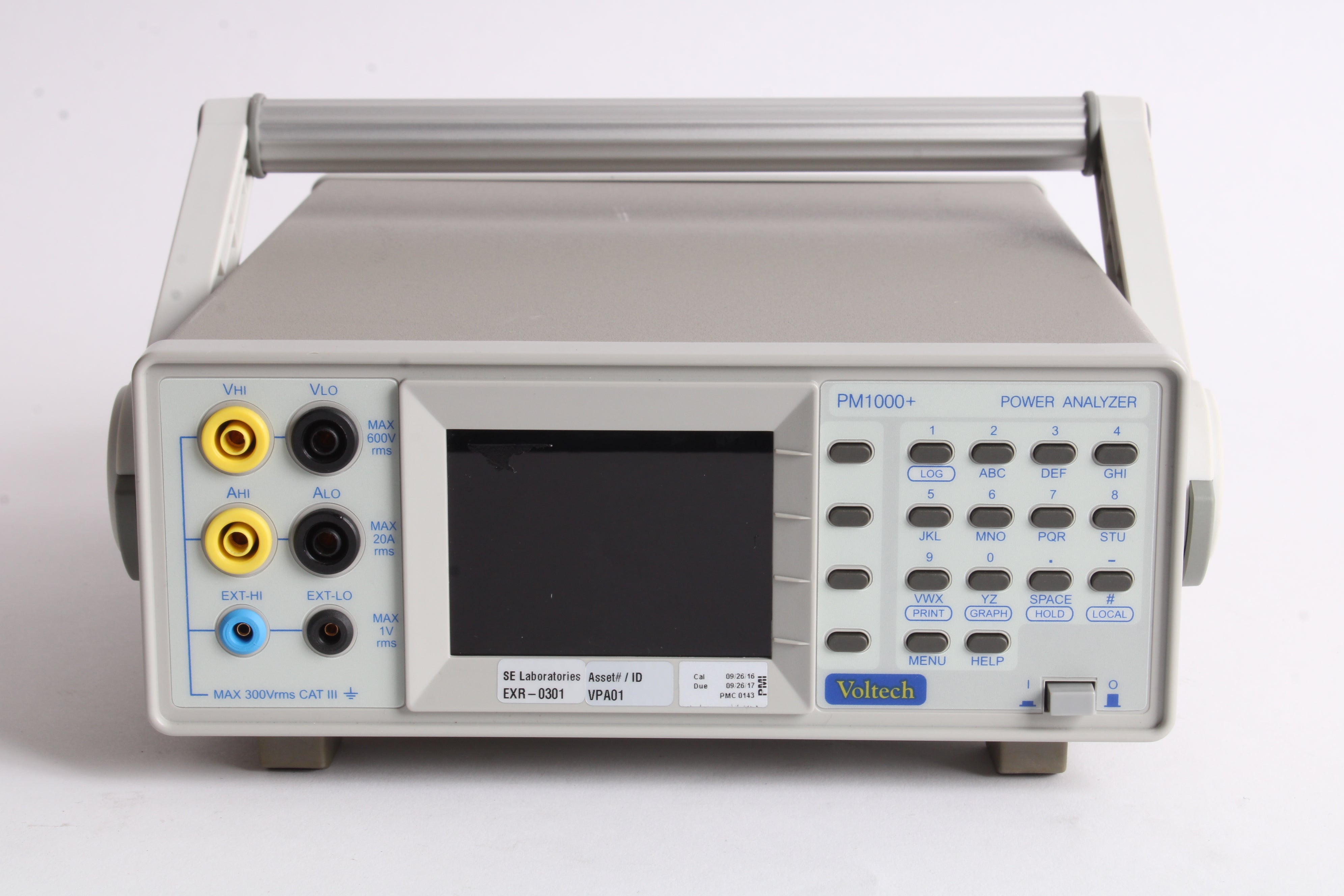 Voltec Testers Voltech PM1000+ AC Single Phase Precision Power Analyzer – NTC Tech