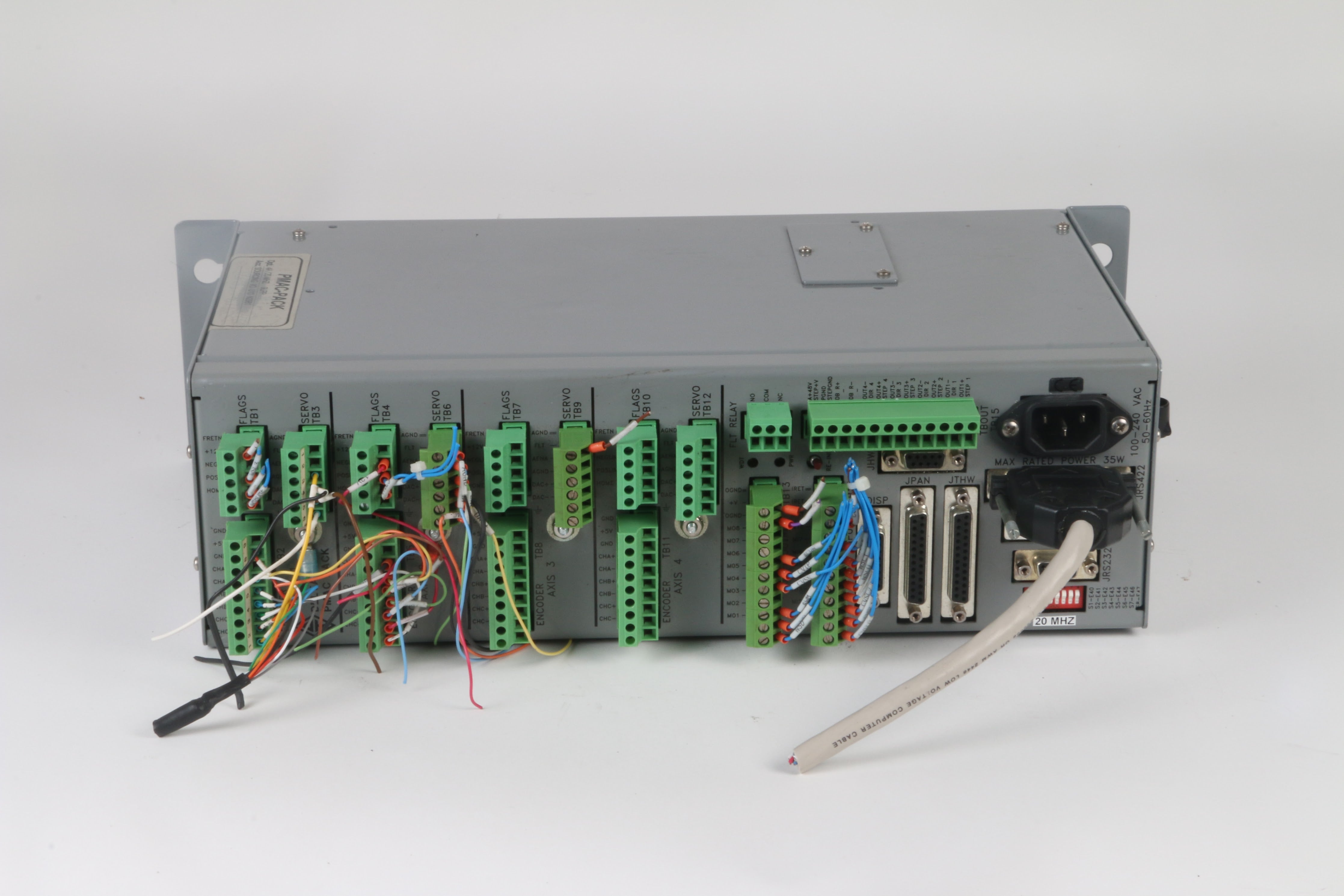 Delta Tau PMAC-PACK Programmable Multi-Axis Controller 4A/20 MHZ 9LPP ...