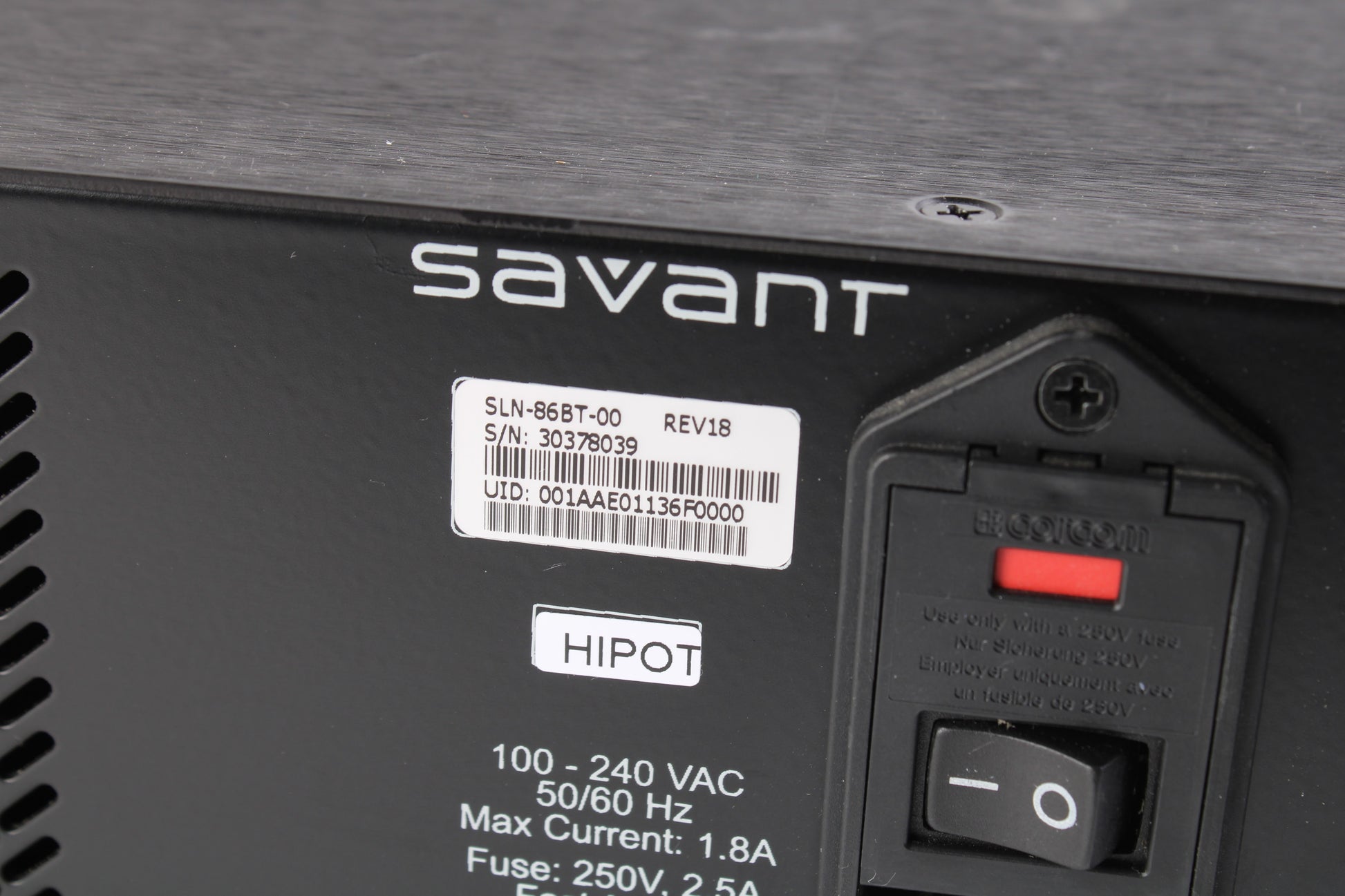 Savant SLN86BT00 SmartLink HDMI Matrix Switch NTC Tech