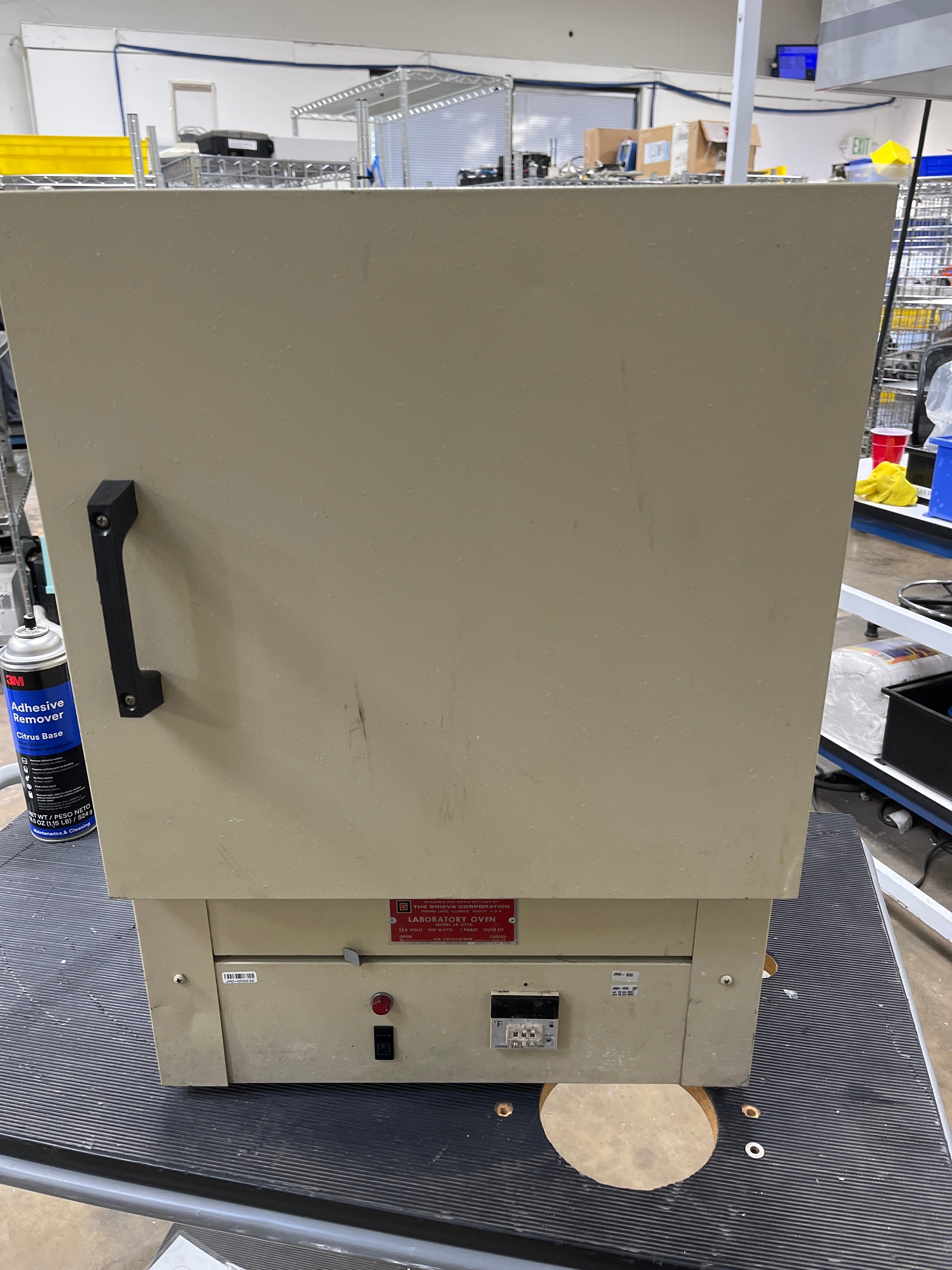 The Grieve Corporation LR271C Laboratory Oven NTC Tech