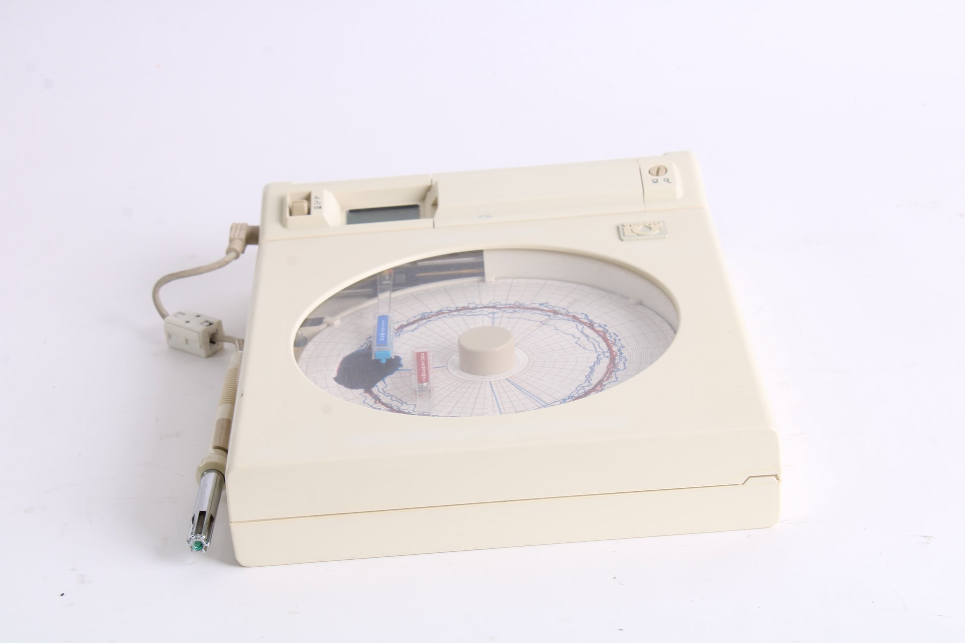Omega CT485B Temperature / Humidity Chart Recorder Tan - Fair Conditio ...