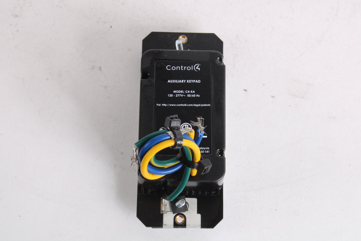 Control4 C4-KA Auxilliary Keypad White With Accessories – NTC Tech