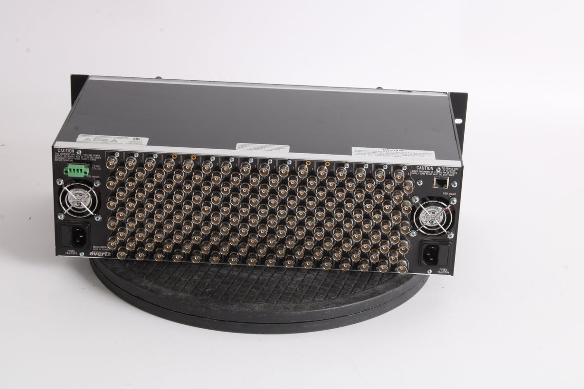 500da Evertz 500FR-L-D Exponent High Density Distribution Frame W/15x 500DA ...