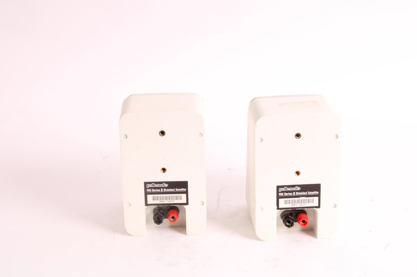 Polk Audio RM Series II Shielded Satellite Speaker Pair - Fair Conditi ...