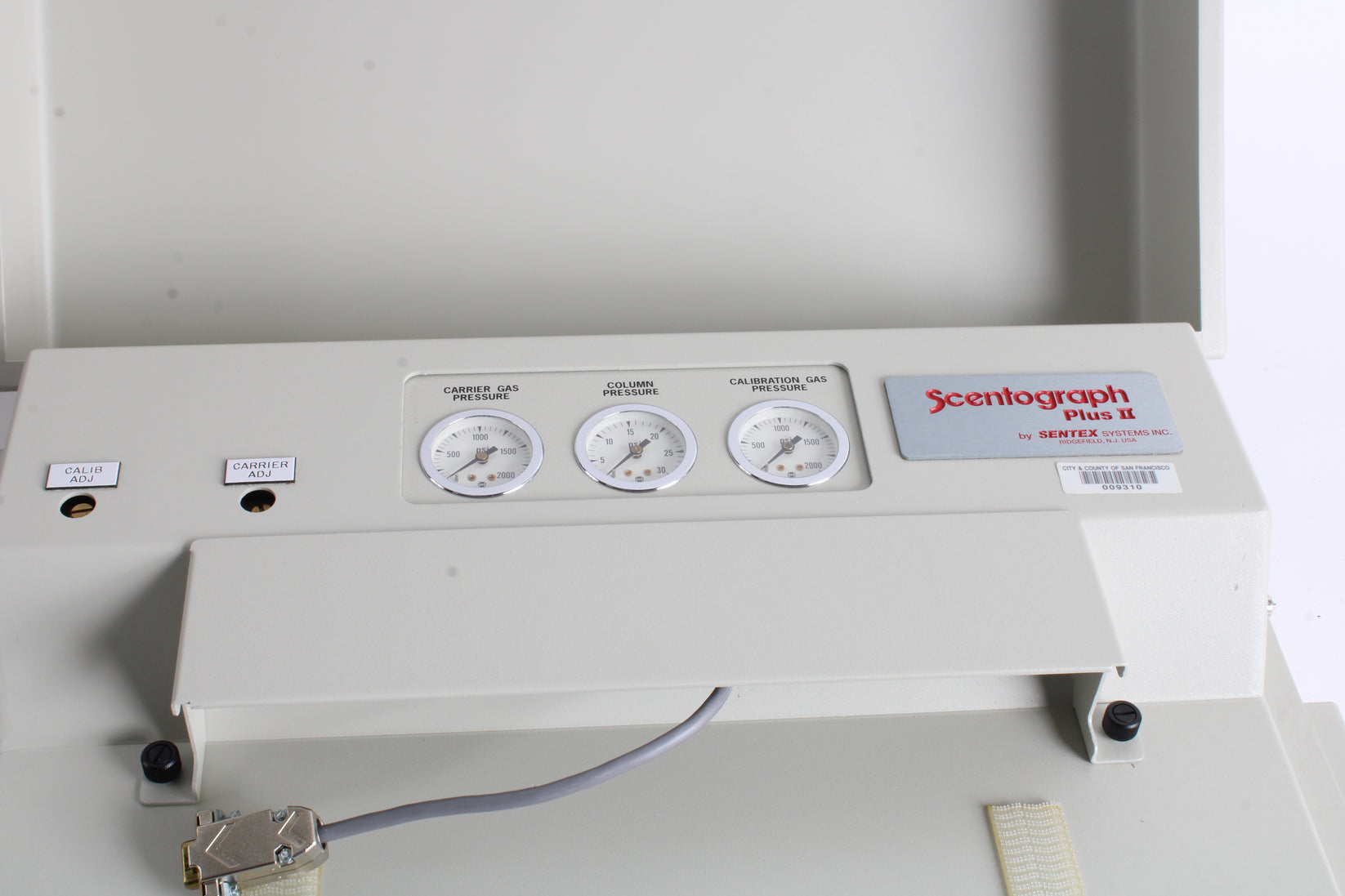 Sentex Amp Sentex Scentograph Plus II SCENTO Graph II - Portable Gas Chromatograp ...
