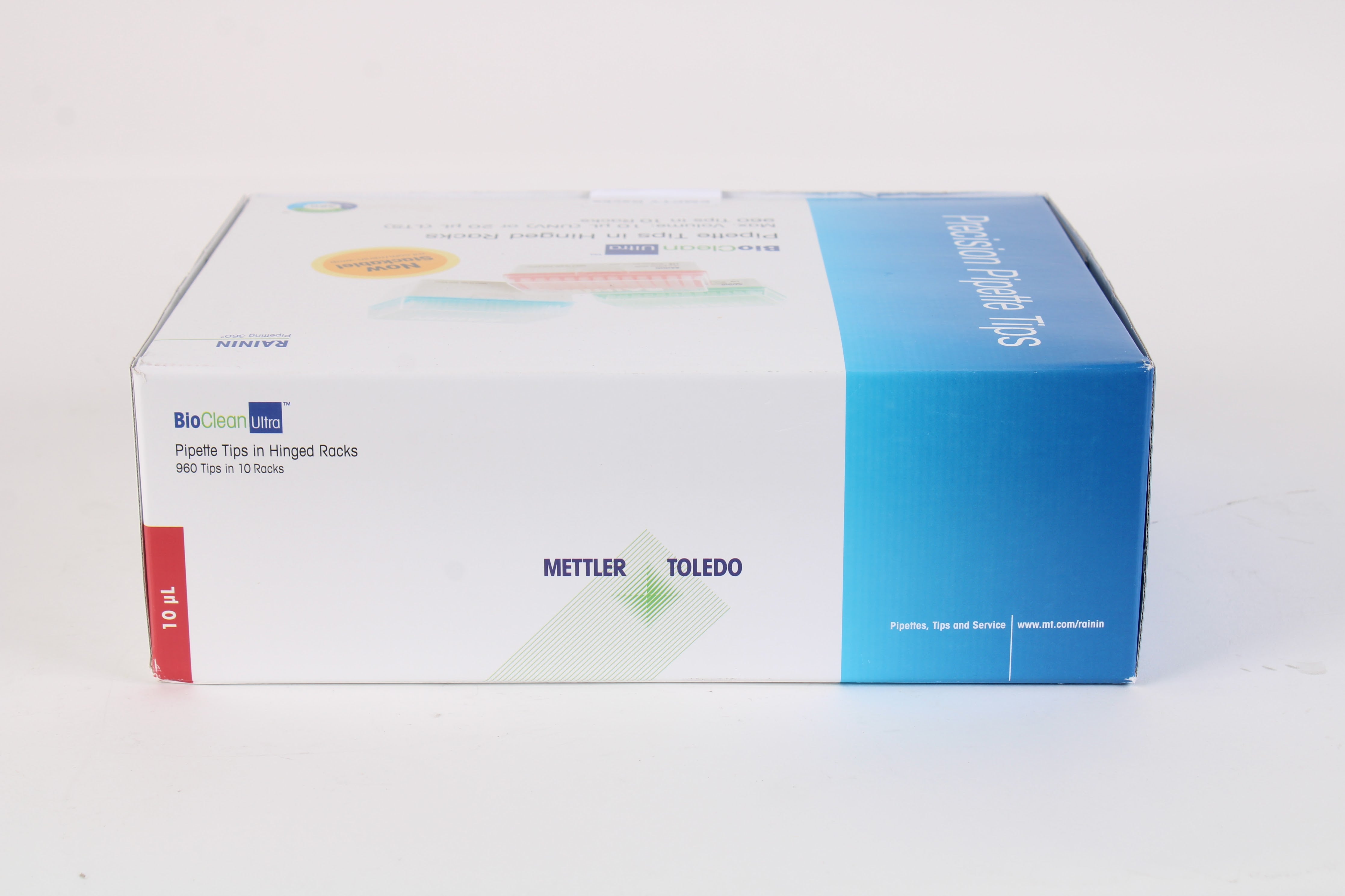 Ranin 30389354 Pipette Tips in Hinged Racks 10 uL or 20 uL 960Tips 10 ...