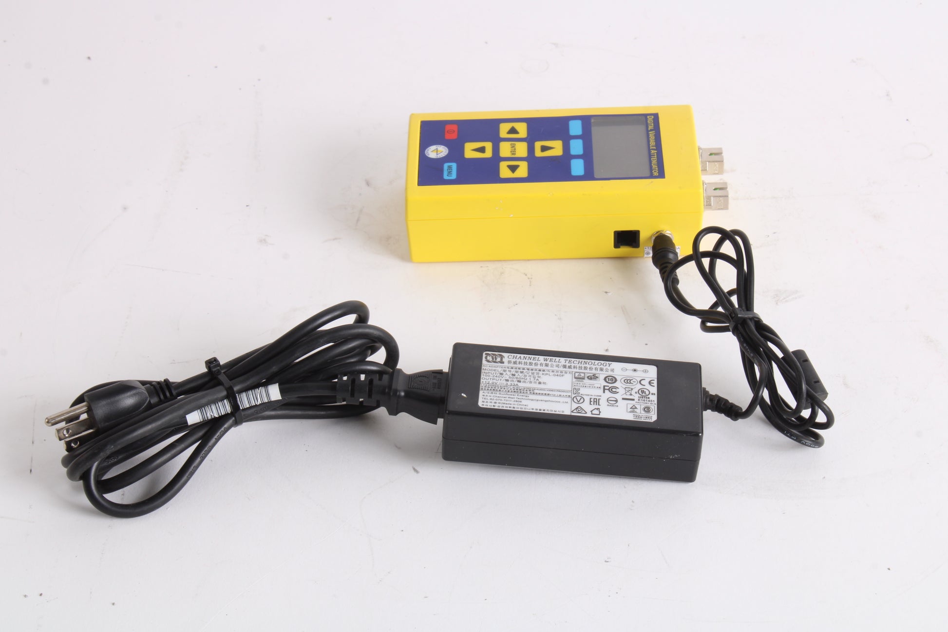 OZ Optics Digital Variable Attenuator 62.5/125 MMF 1300nm SC With Powe NTC Tech