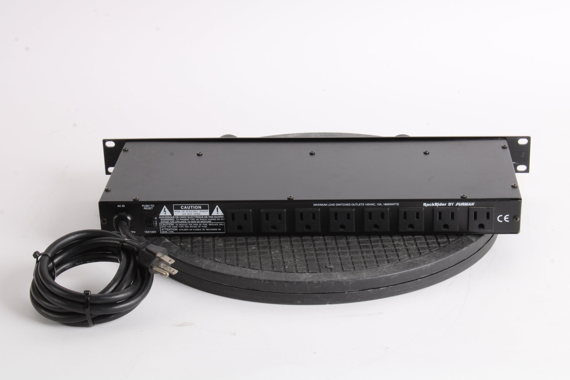 RackRider By Furman RR-15 Power Conditioner & Light Module – NTC Tech