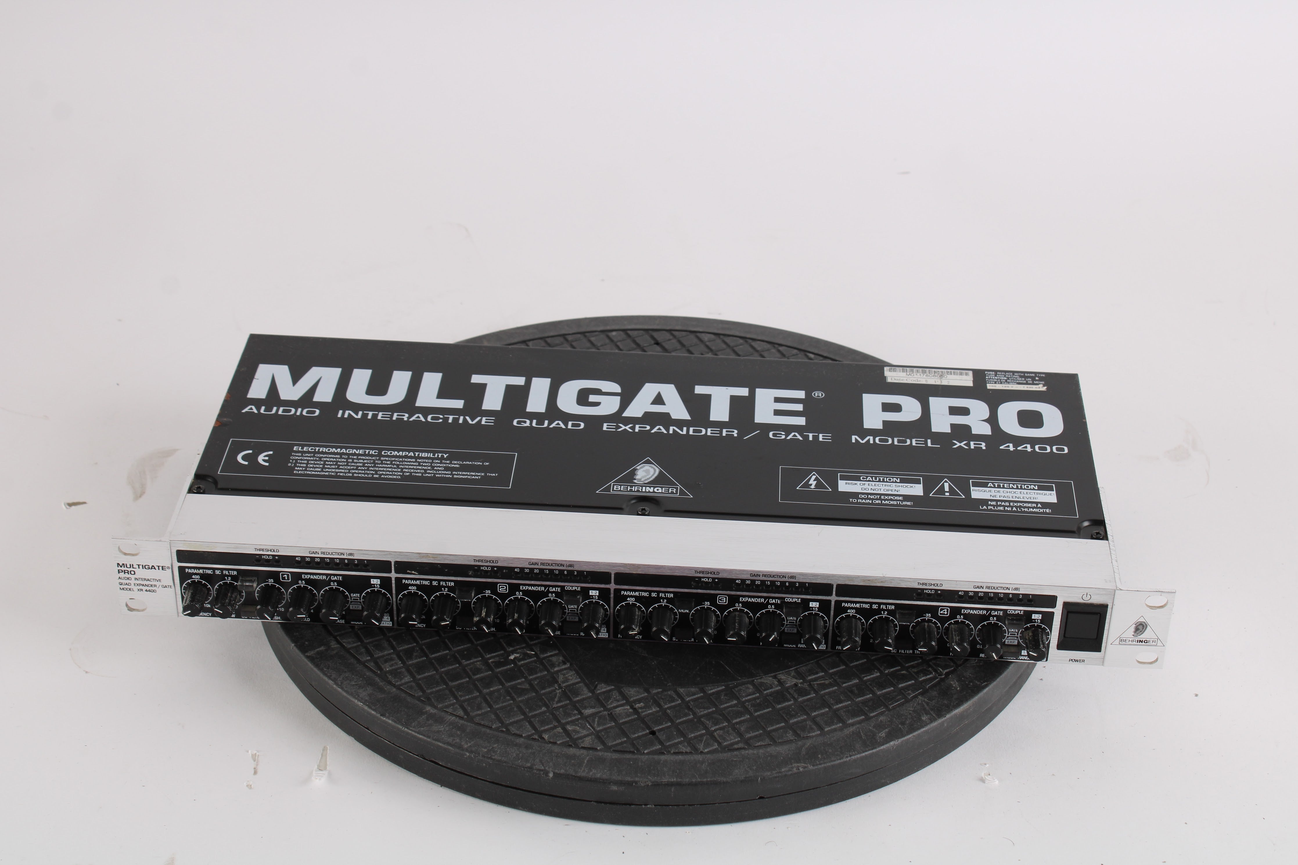Behringer XR4400 Multigate Pro Audio Interactive Quad Expander/Gate ...
