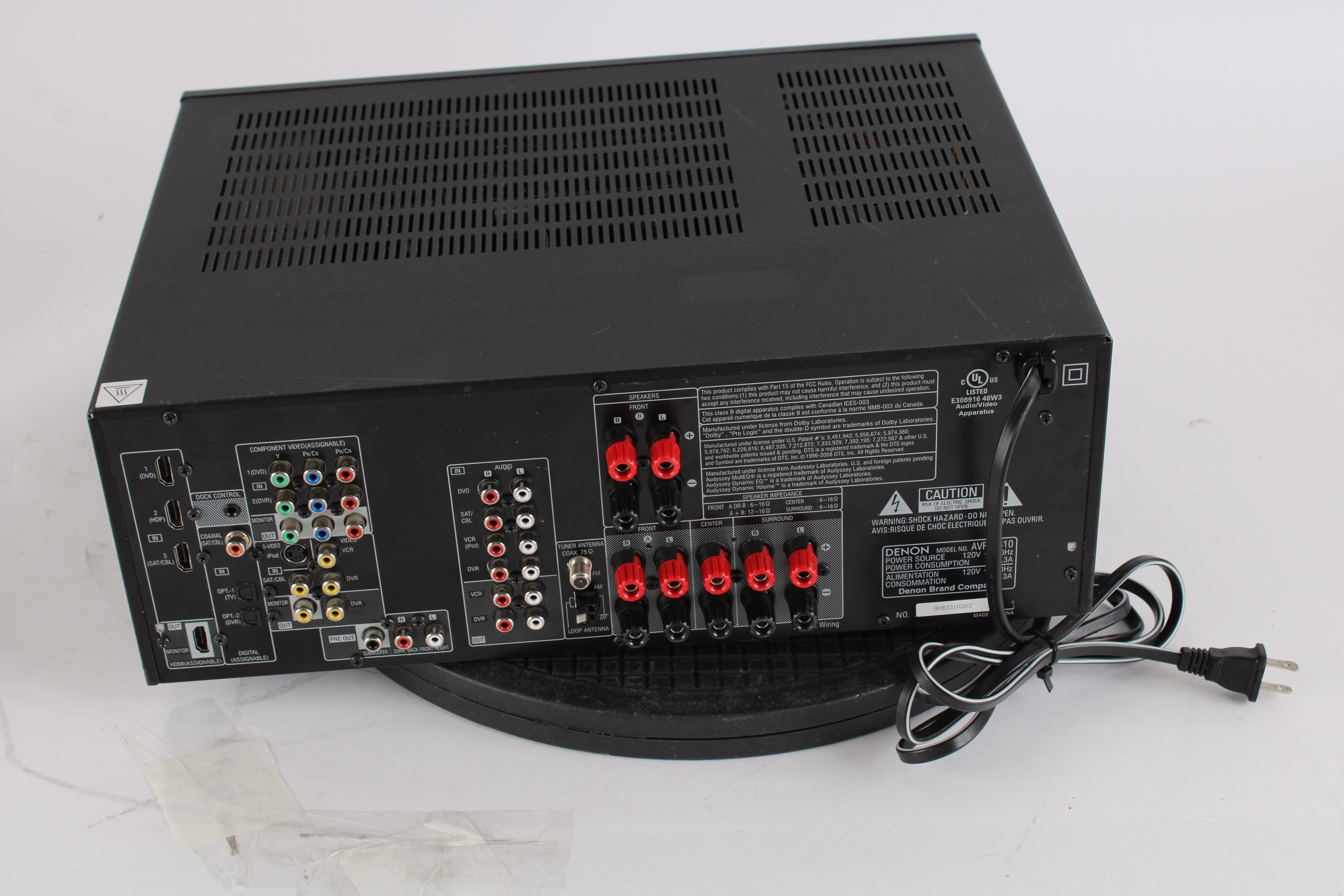 Denon AVR-1610 Home Theater AV Receiver – NTC Tech