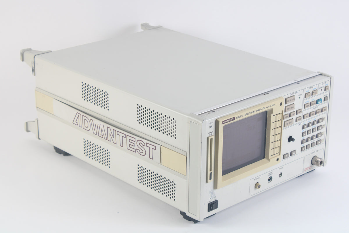 Advantest R3271 Advantest R3261A Spectrum Analyzer 9 kHz-2.6 GHz – NTC Tech
