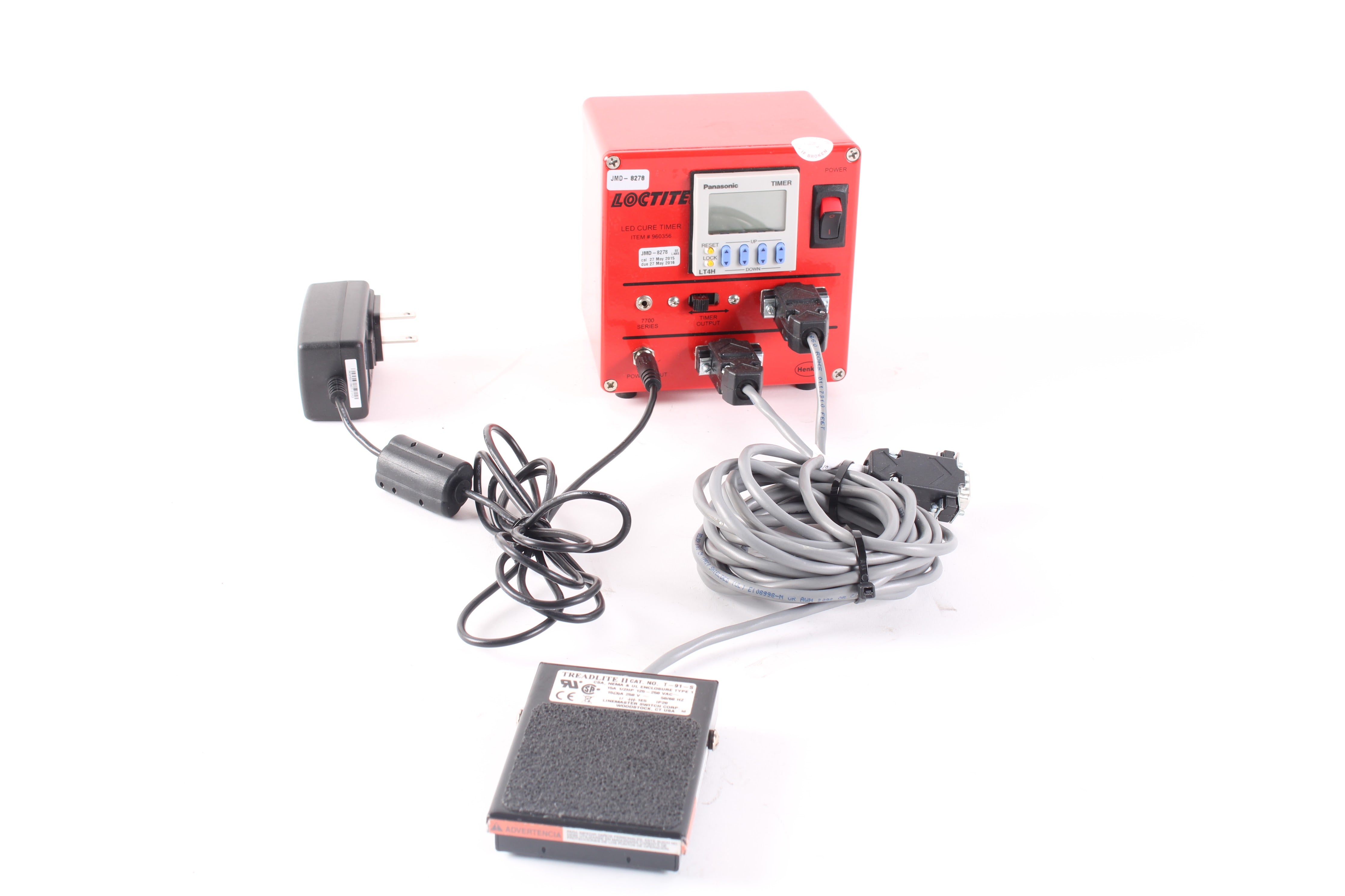 Automated Timer Curing Rack Loctite 960356 LED Cure Timer W/ Foot Switch and Cable – NTC Tech