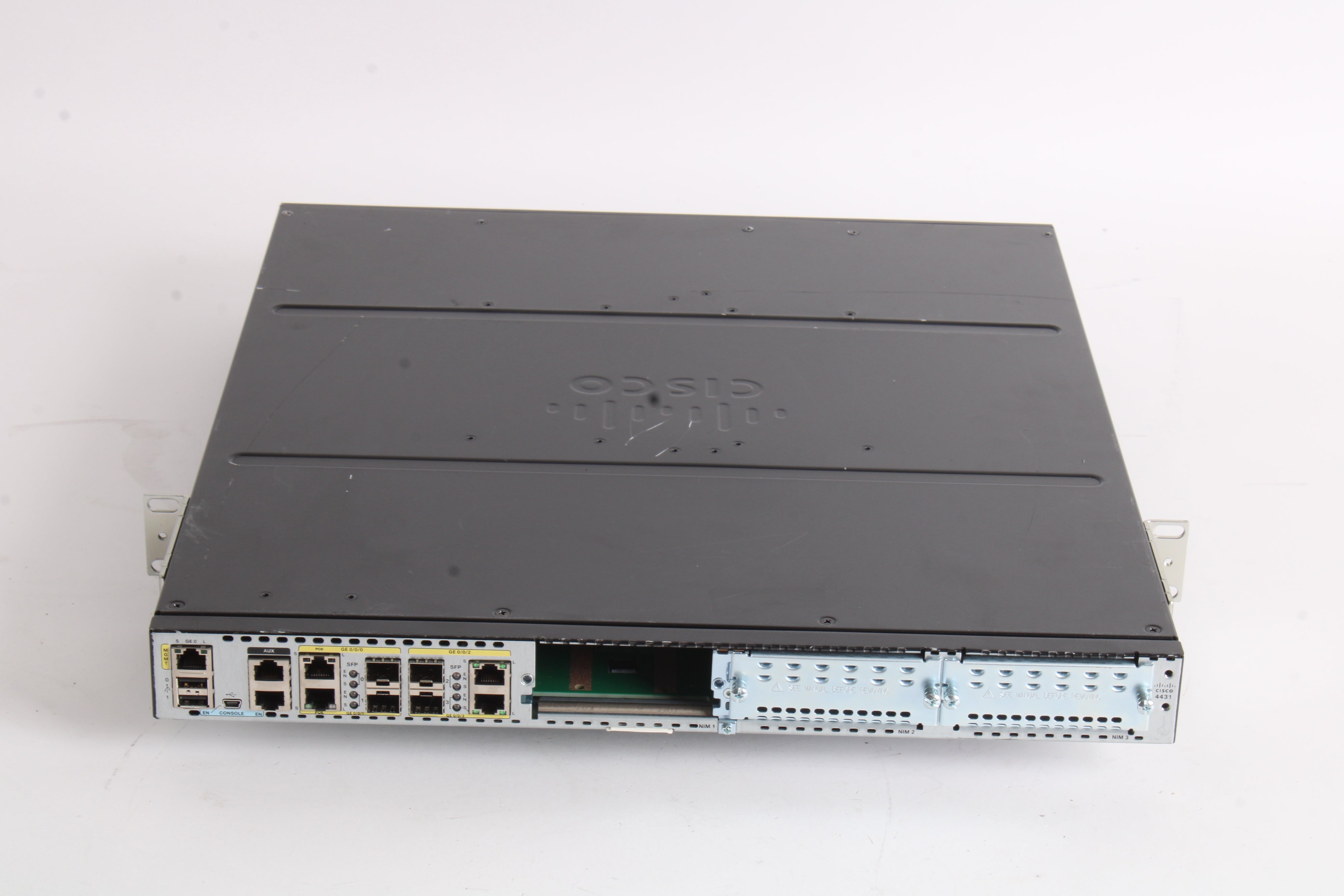 Cisco ISR4431/K9 Integrated Services Router With 2x PWR-4430-AC Power ...