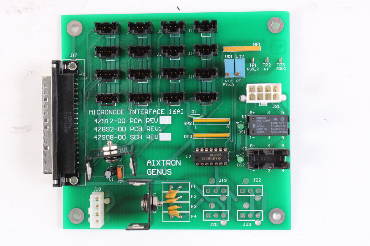 47912 Aixtron 47912-00 PCA w/47892-00 PCB and 47908-00 SCH Interface – NTC Tech