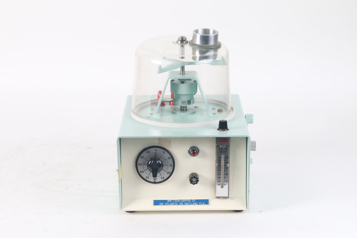 Rotating Sampler AS IS Mattson-Garvin Model 200 Agar Vacuum Air Sampler W/Rotating Medi ...