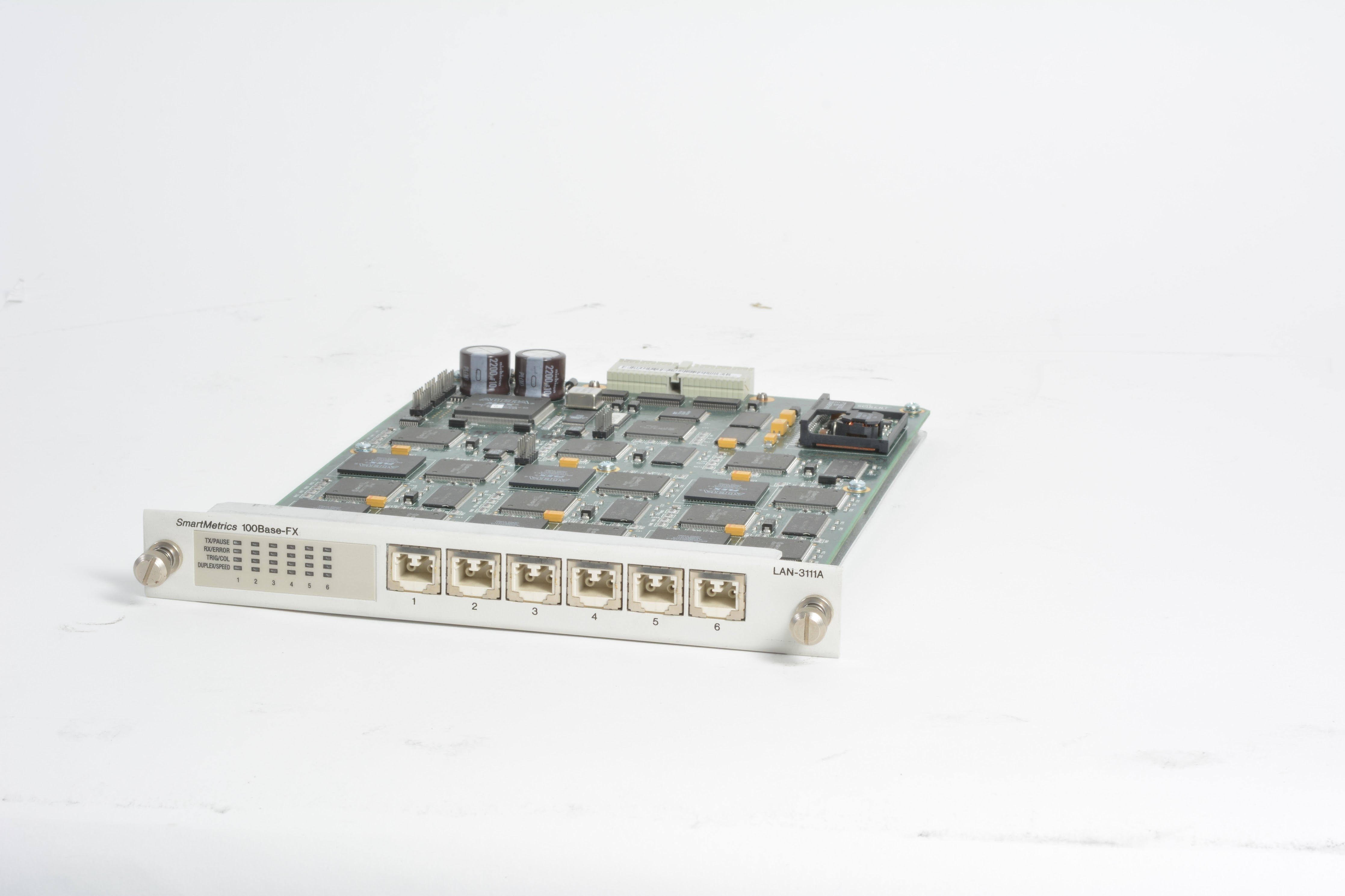 Spirent LAN-3111A SmartBits Smart Metrics 100Base-FX – NTC Tech