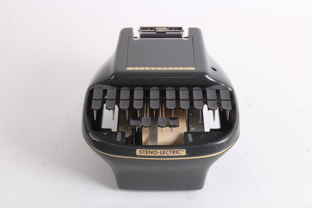 Sten Graph Stenograph Steno-Lectric Reporter Shorthand Machine – NTC Tech