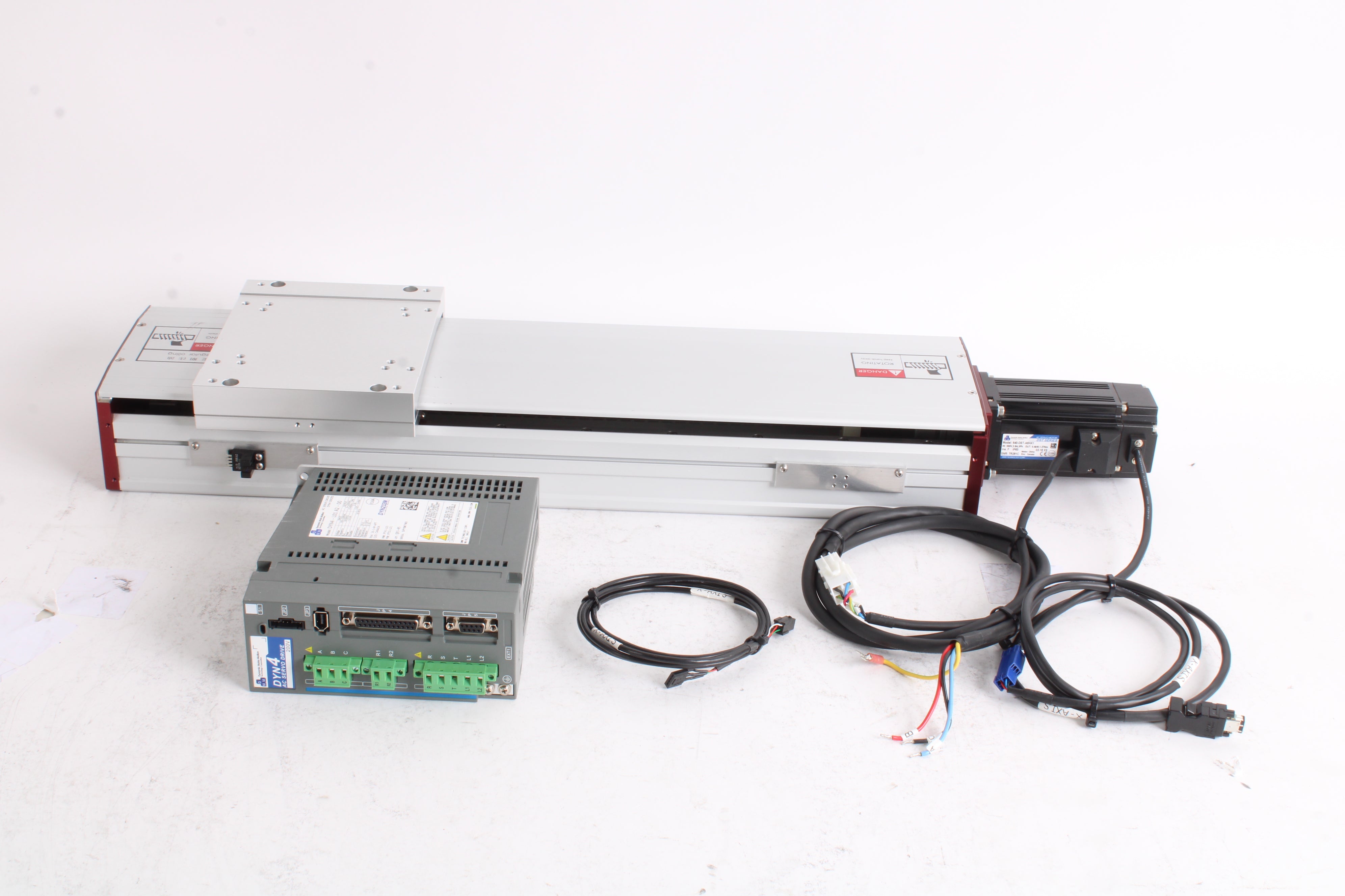 Dynamic Motor Replacement Dynamic Motor DYN4-L01A2-00 Drive DYN4 + 640-DST-A6HK1 Motor W/ Linear ...