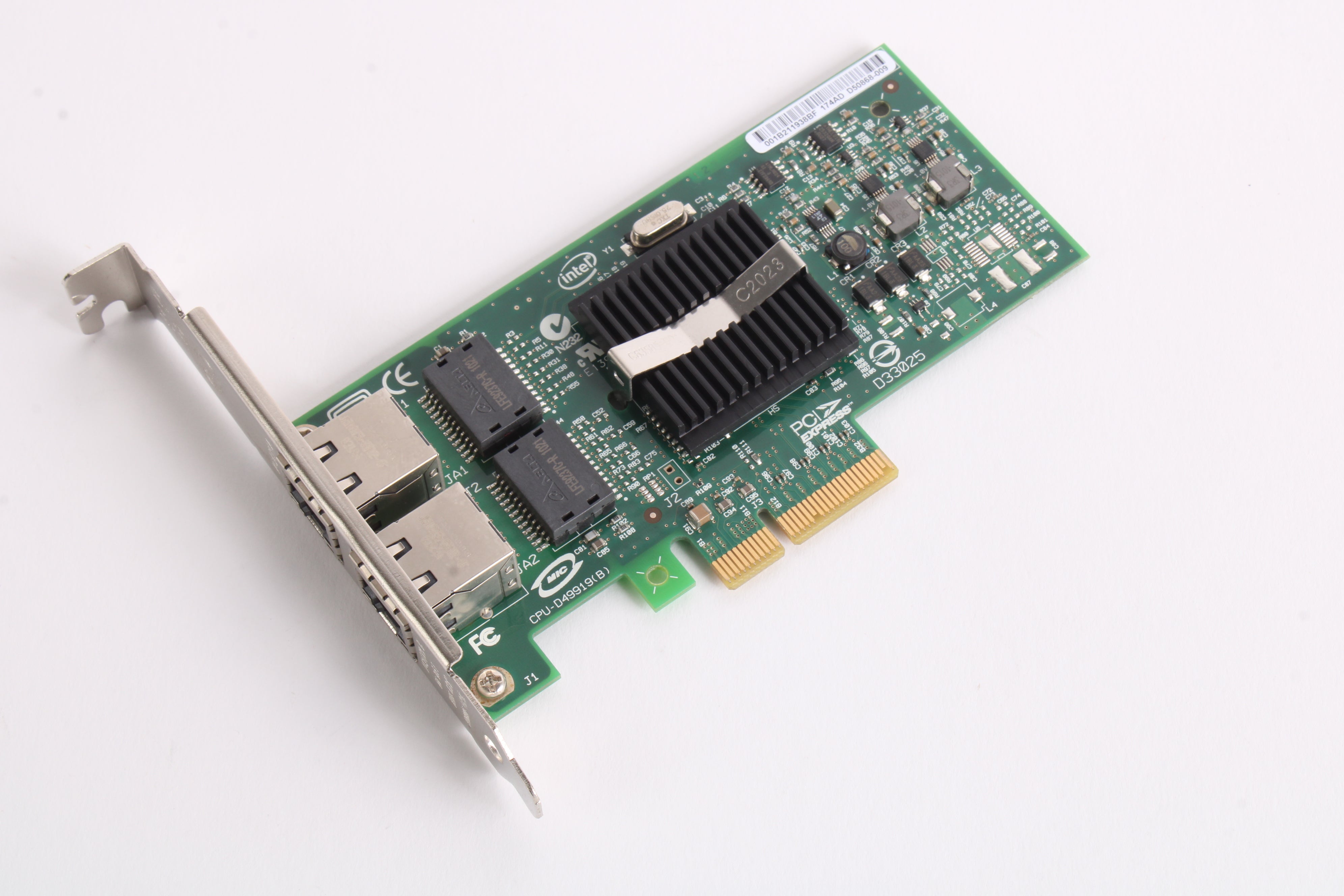 Intel Pro/1000 PT Dual-Port Server Adapter EXPI9402PTBLK Interface Car ...