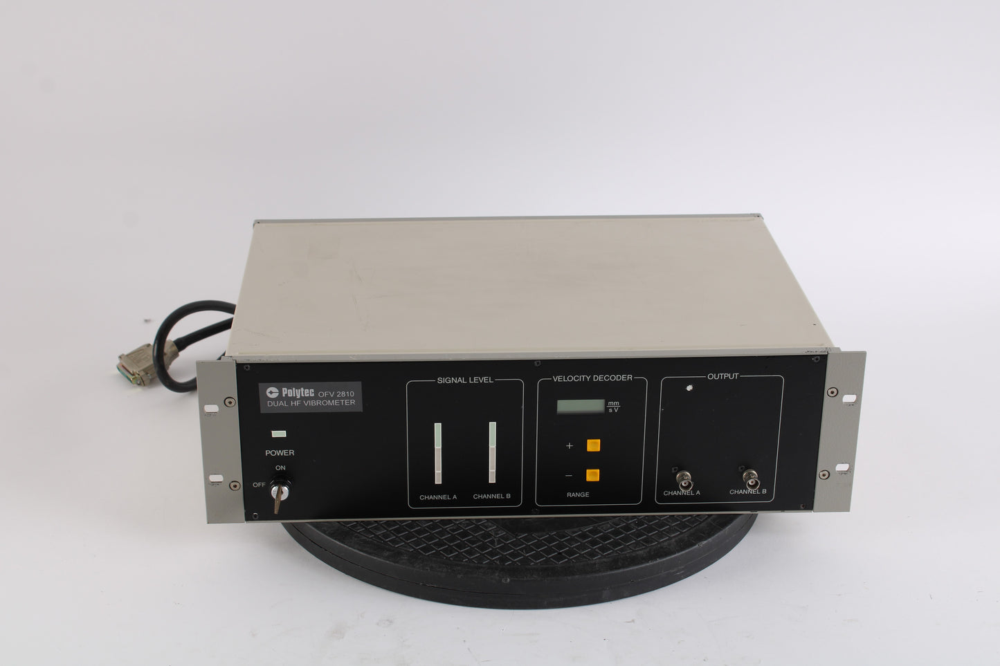 Polytec OFV2810 Dual HF Vibrometer With Interferometer Cable – NTC Tech