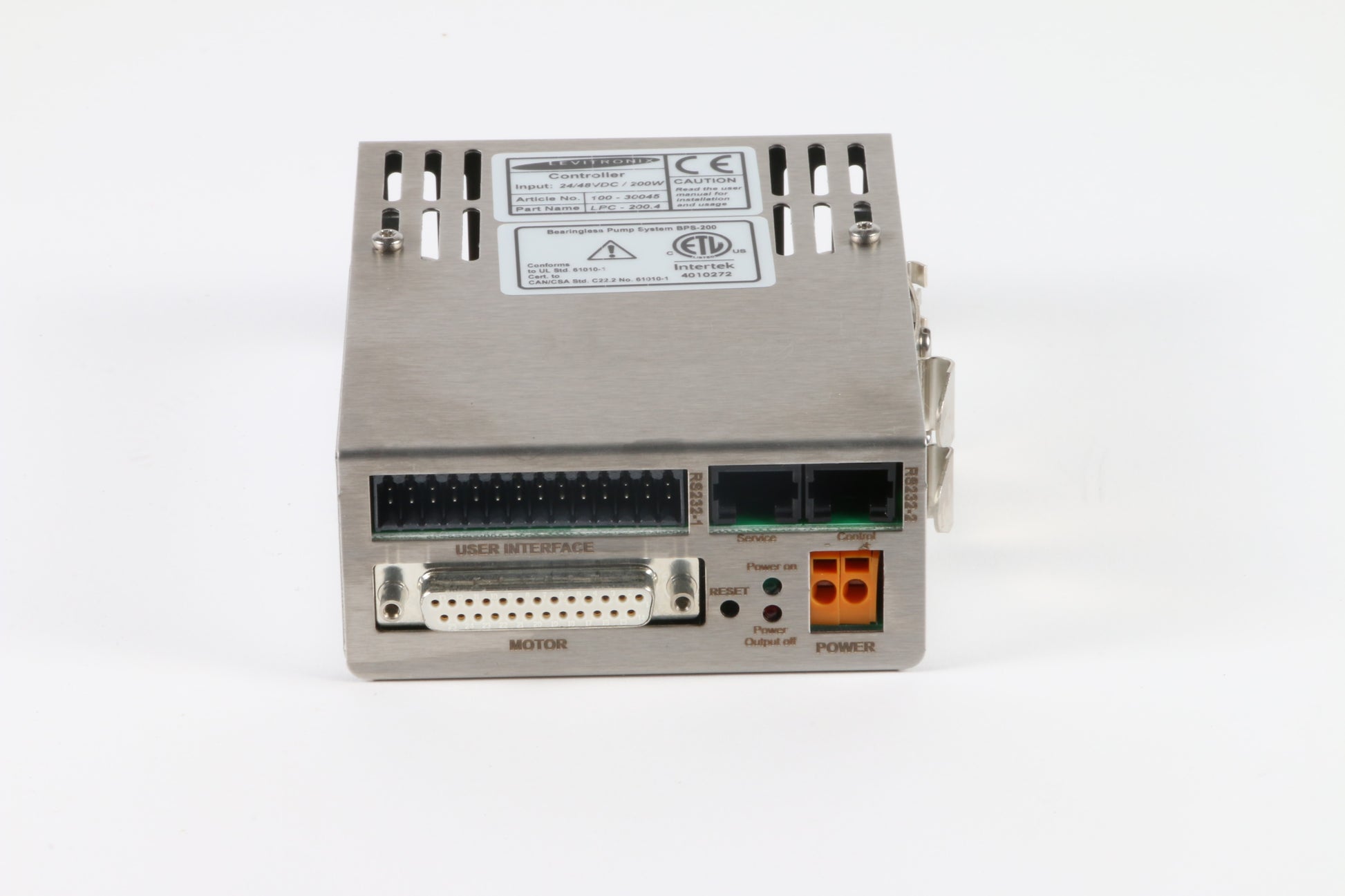 Levitronix 100-30045 Controller LPC-200.4 Input 24/48VDC 200W – NTC Tech