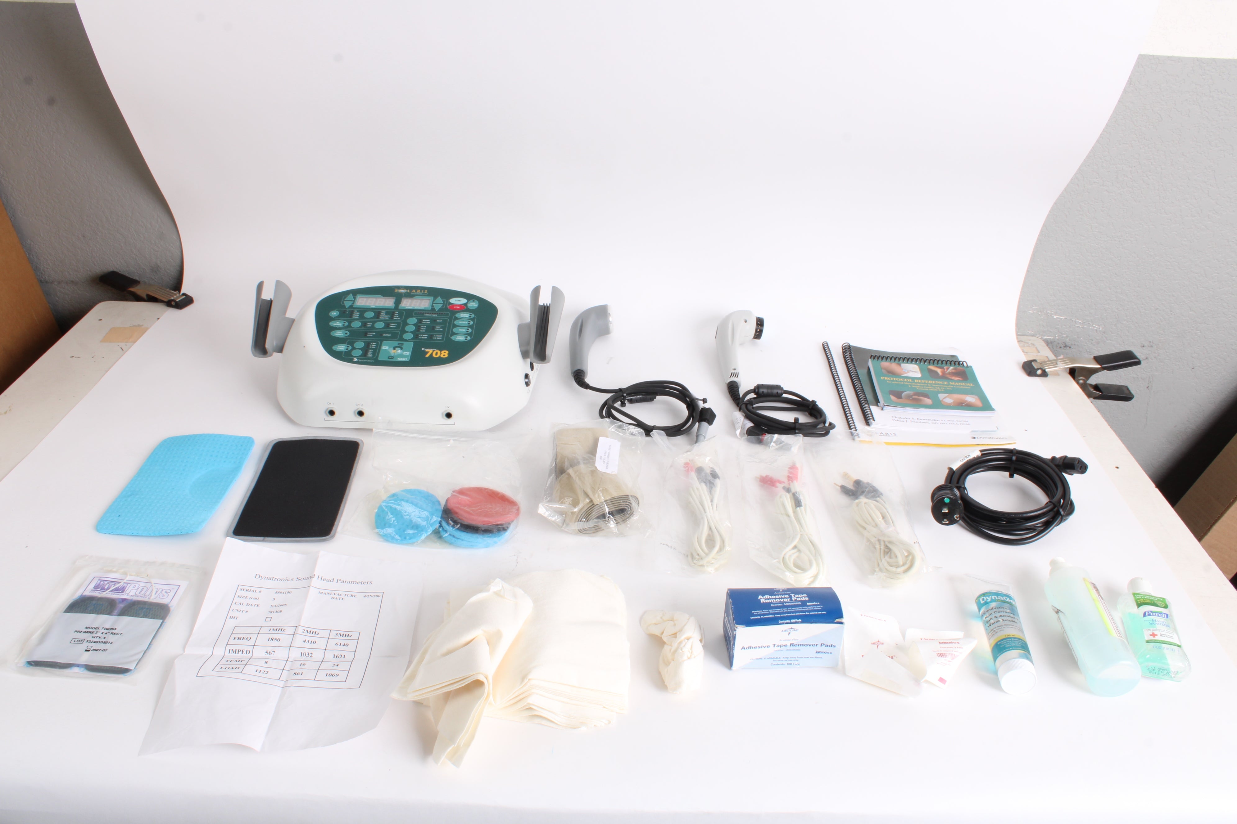 Dynatron D708 Dynatronics Solaris Ultrasound With Accessories NTC Tech