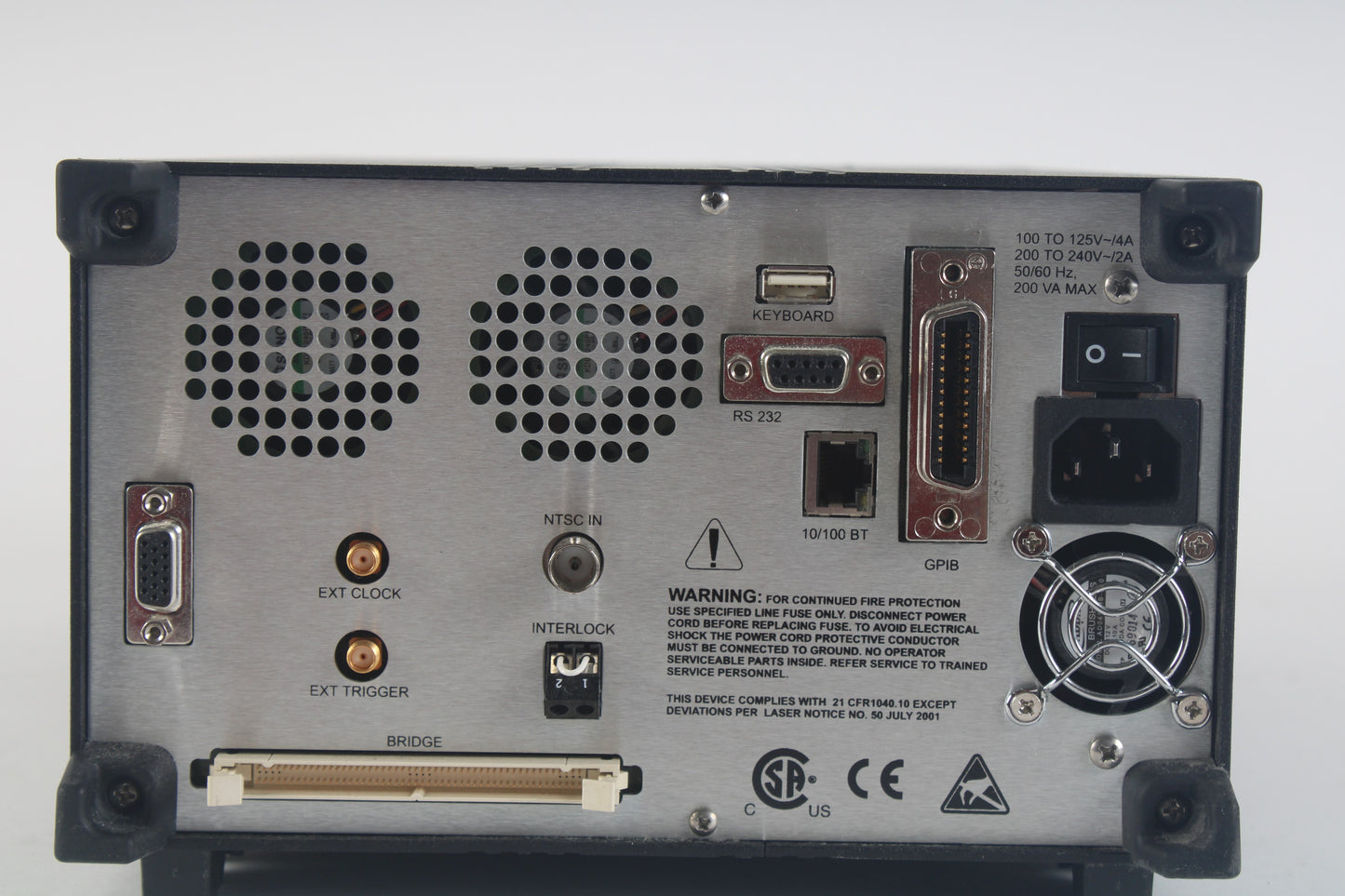JDSU MAP+2B00 3 Module Benchtop Mainframe with 1x Source BBS Module ...