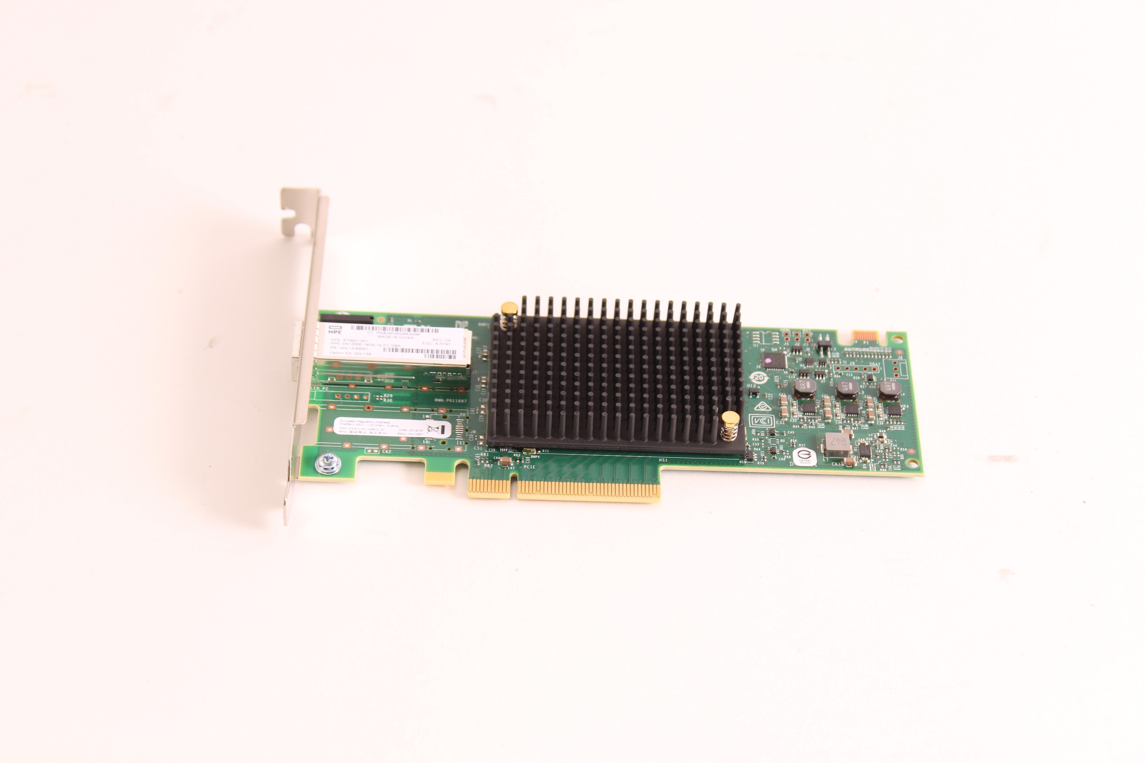 Keysight Interface Card HP /Agilent/Keysight Q0L13-63001 SN1200E 16Gb Single Port Fiber Card ...