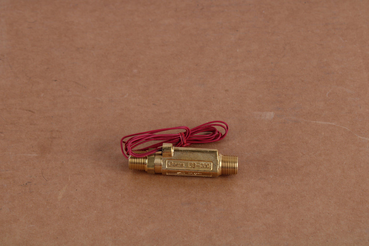 Small Inline Flow Switch Gems Sensors 168435 Compact Inline Flow Switch - Brass - NEW – NTC Tech