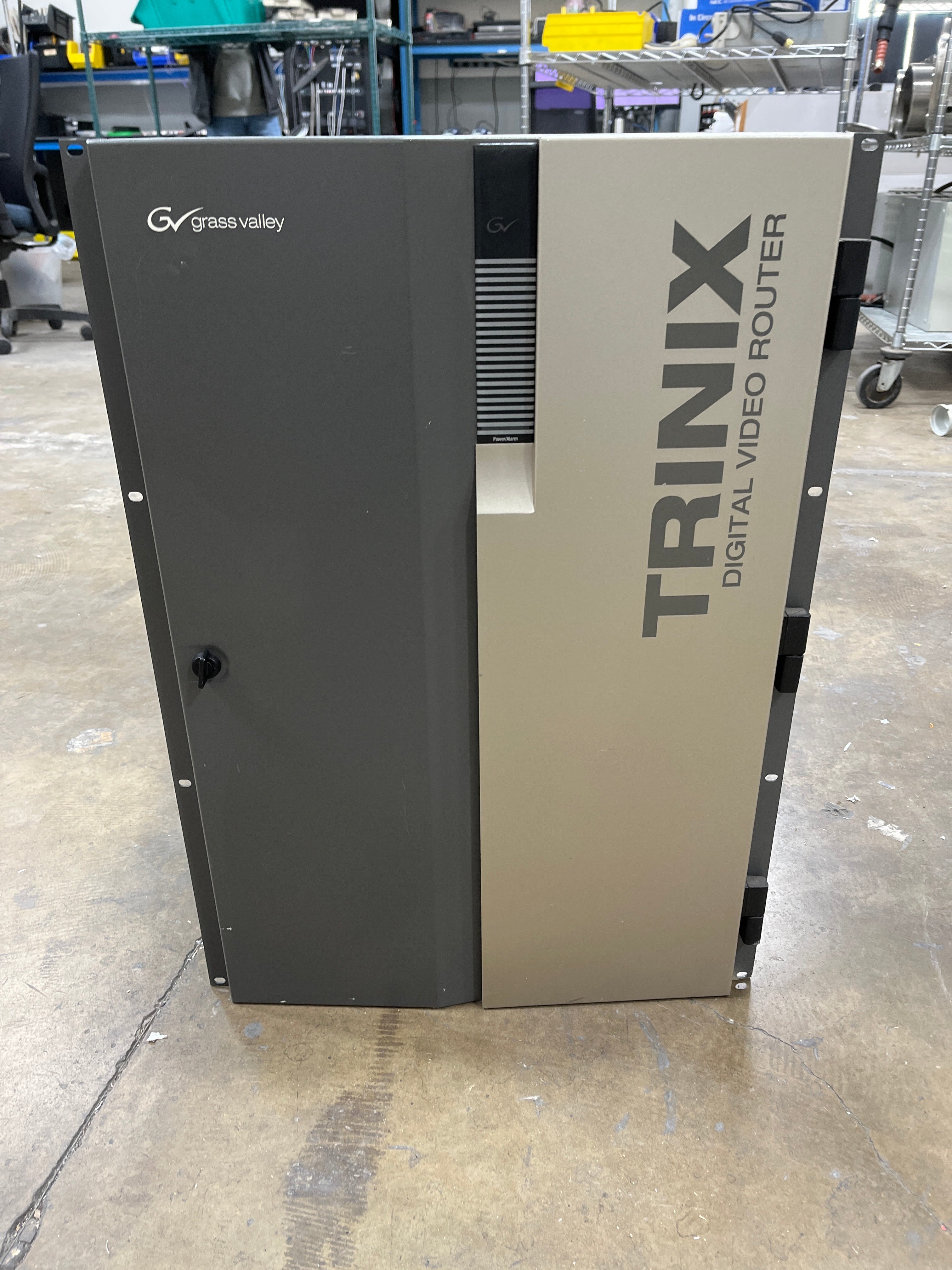 Grass Valley / Thomson RF-33200 Trinix 256x256 Router Frame Chassis ...