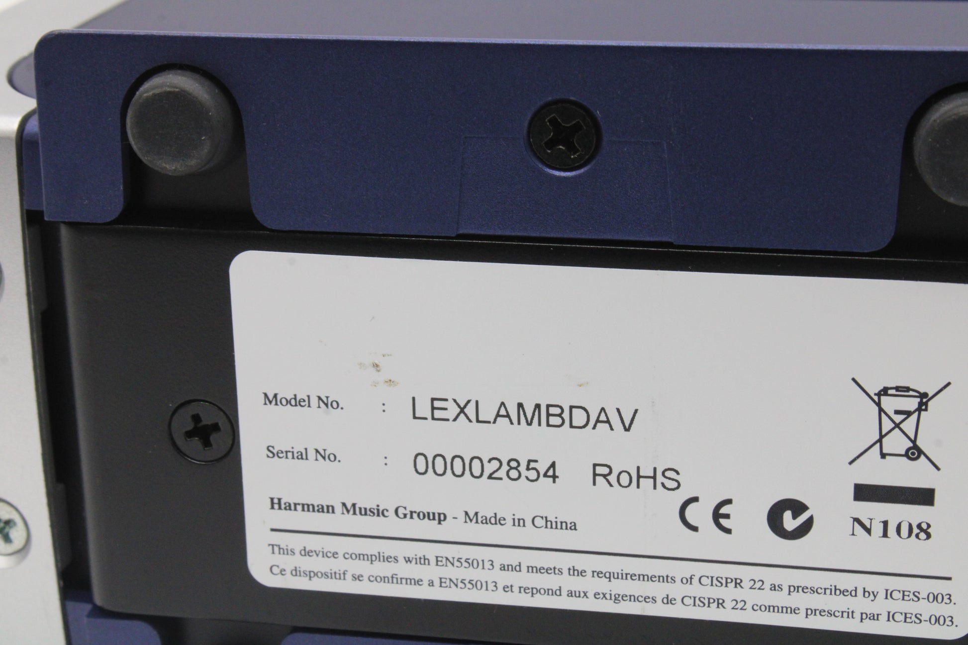 Lexicon LEX LAMBDA AV Recording Studio Audio Interface – NTC Tech