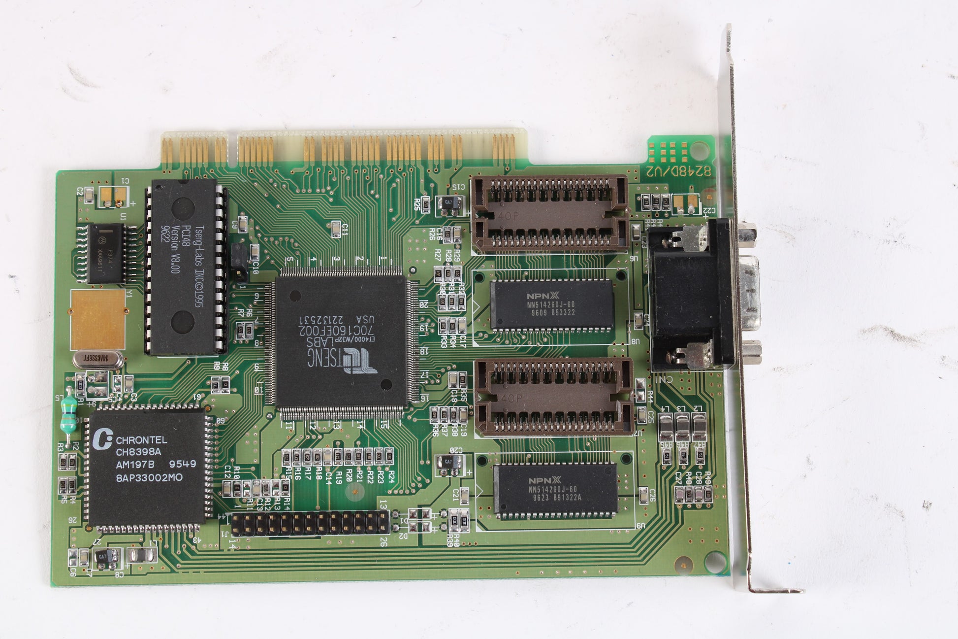 Tseng LABS ET4000 W32P GPU Card Module NTC Tech tseng-labs-et4000-w32p-gpu-card-module-ntc-tech