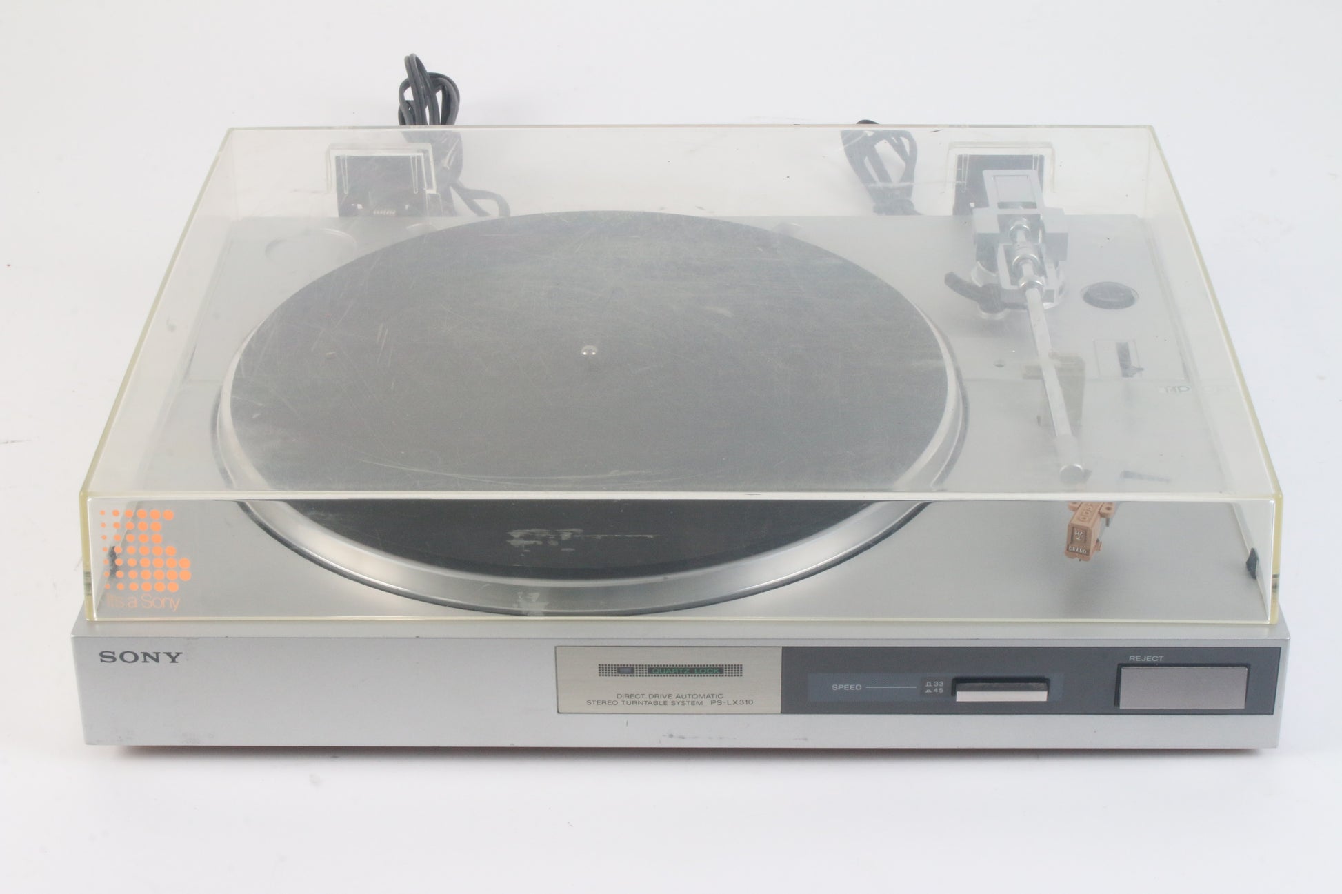 Sony PS-LX310 Stereo Turntable Record Player System W/ MC+Grado Cartridge