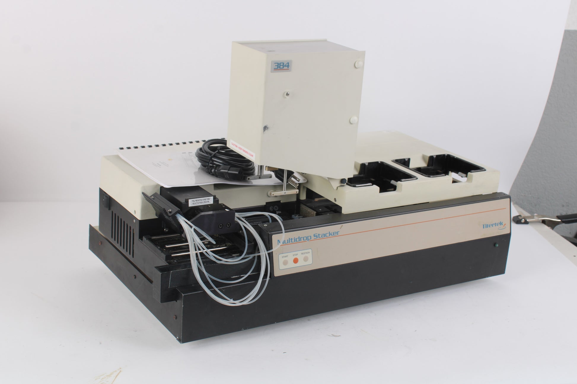 Titertek Multidrop Stacker S20 384 Microplate Washer / Stacker Type 83