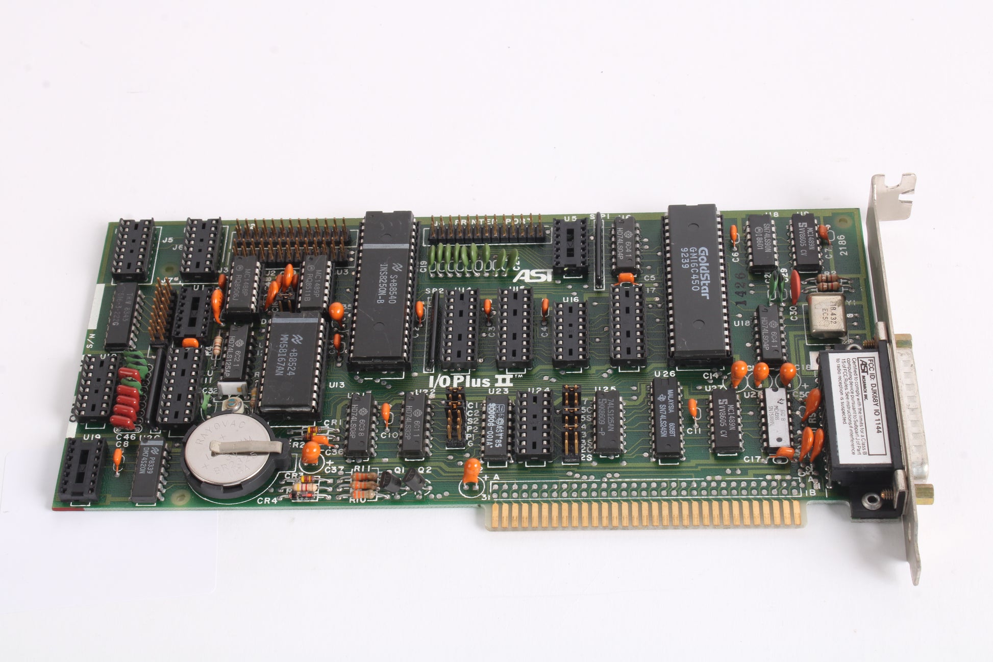 AST Research I/O Plus II Serial/Parallel/Gameport 8-Bit ISA Card - Vin ...