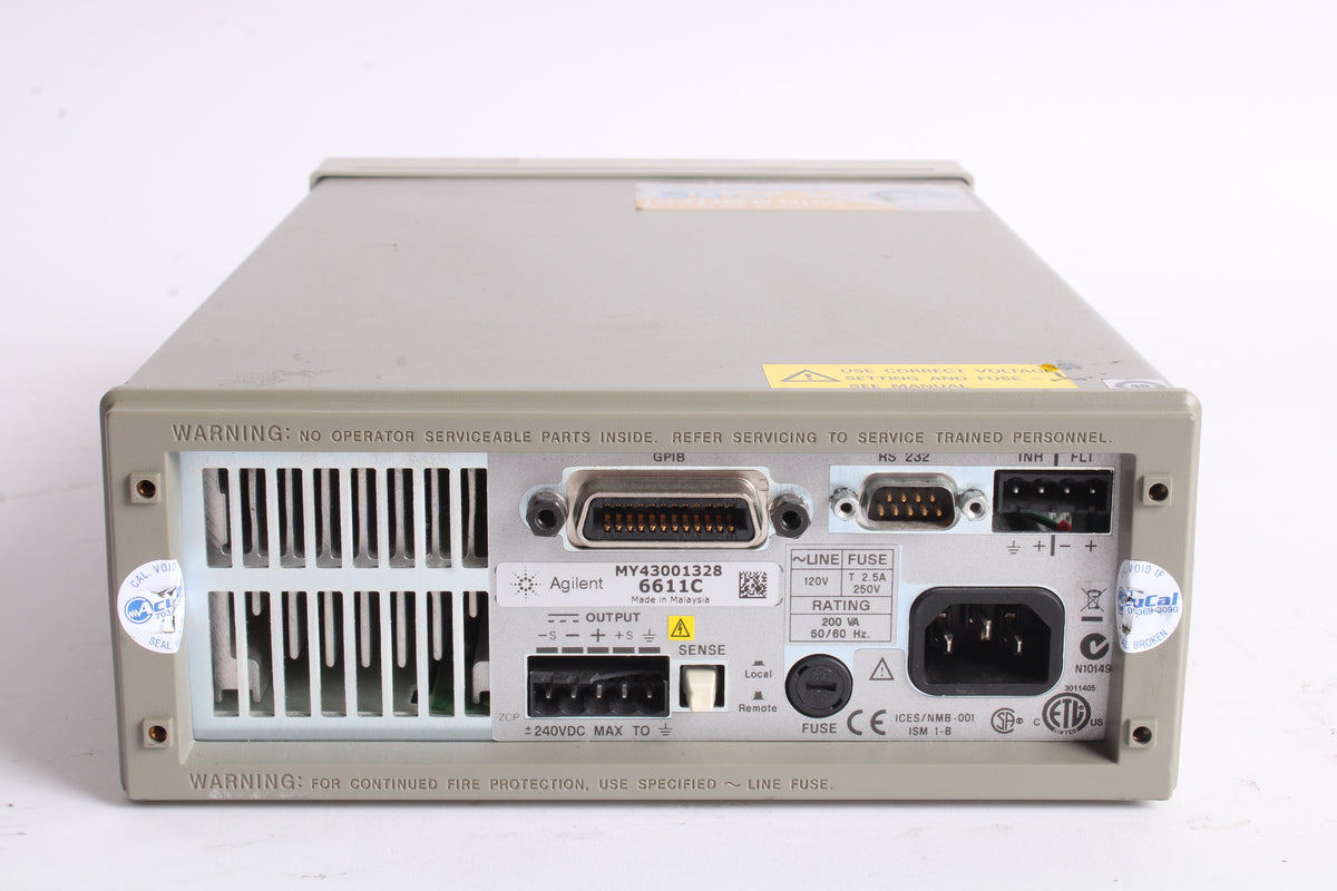 Keysight 6511 Module HP / Agilent / Keysight 6611C 0-8V 0-5A DC Power Supply – NTC Tech